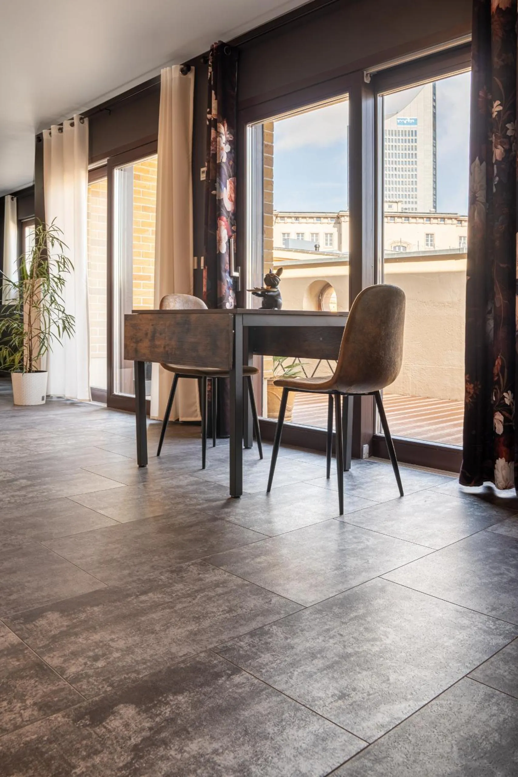 Seating area in Gwuni Mopera