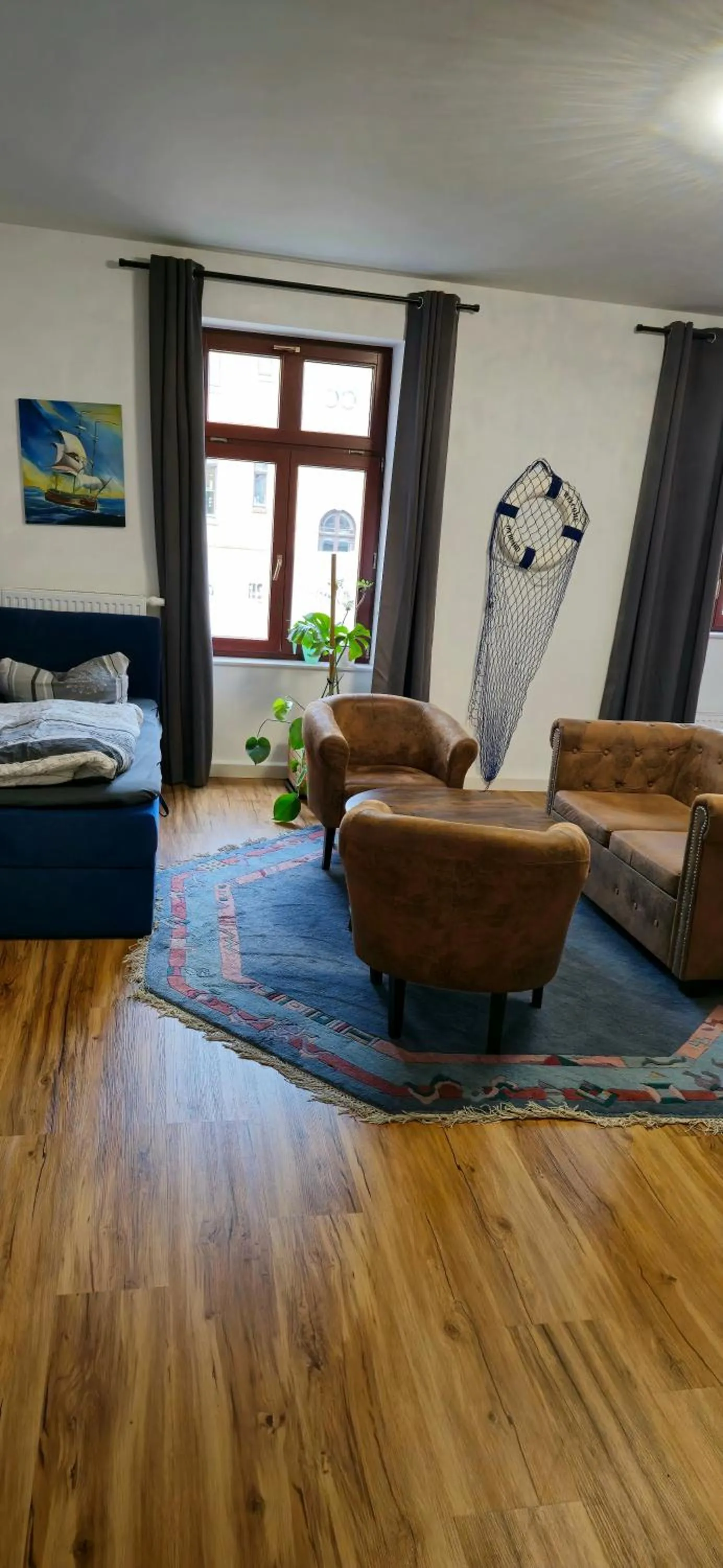 Seating area in Gwuni Mopera