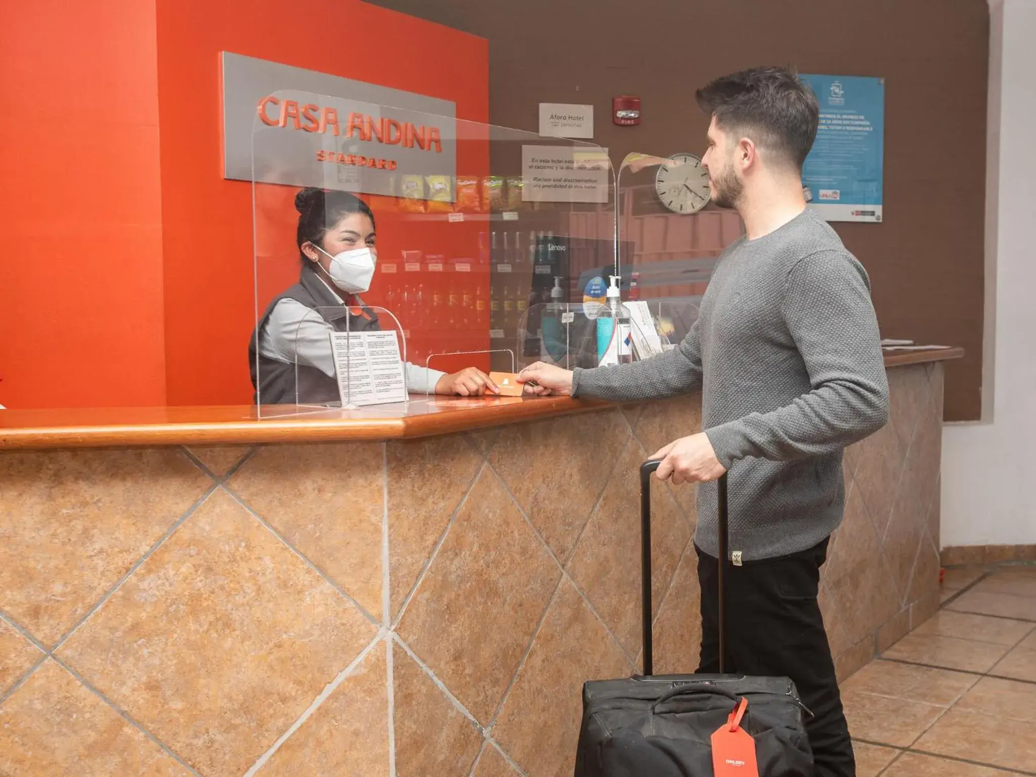 Lobby or reception in Casa Andina Standard Puno Lobby or reception in Casa Andina Standard Puno