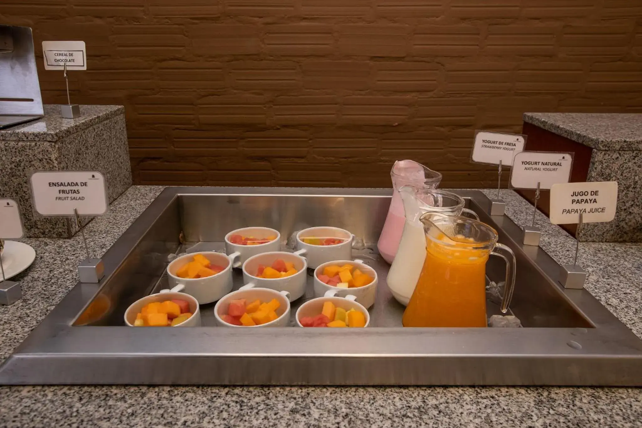 Buffet breakfast in Casa Andina Standard Puno Buffet breakfast in Casa Andina Standard Puno