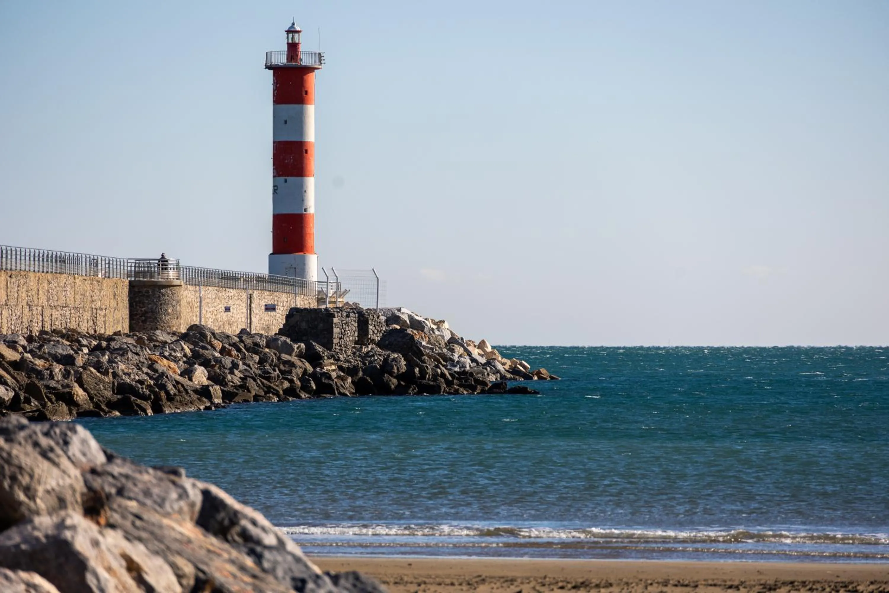 Natural landscape in Logis Hôtel & Restaurant Mediterranee