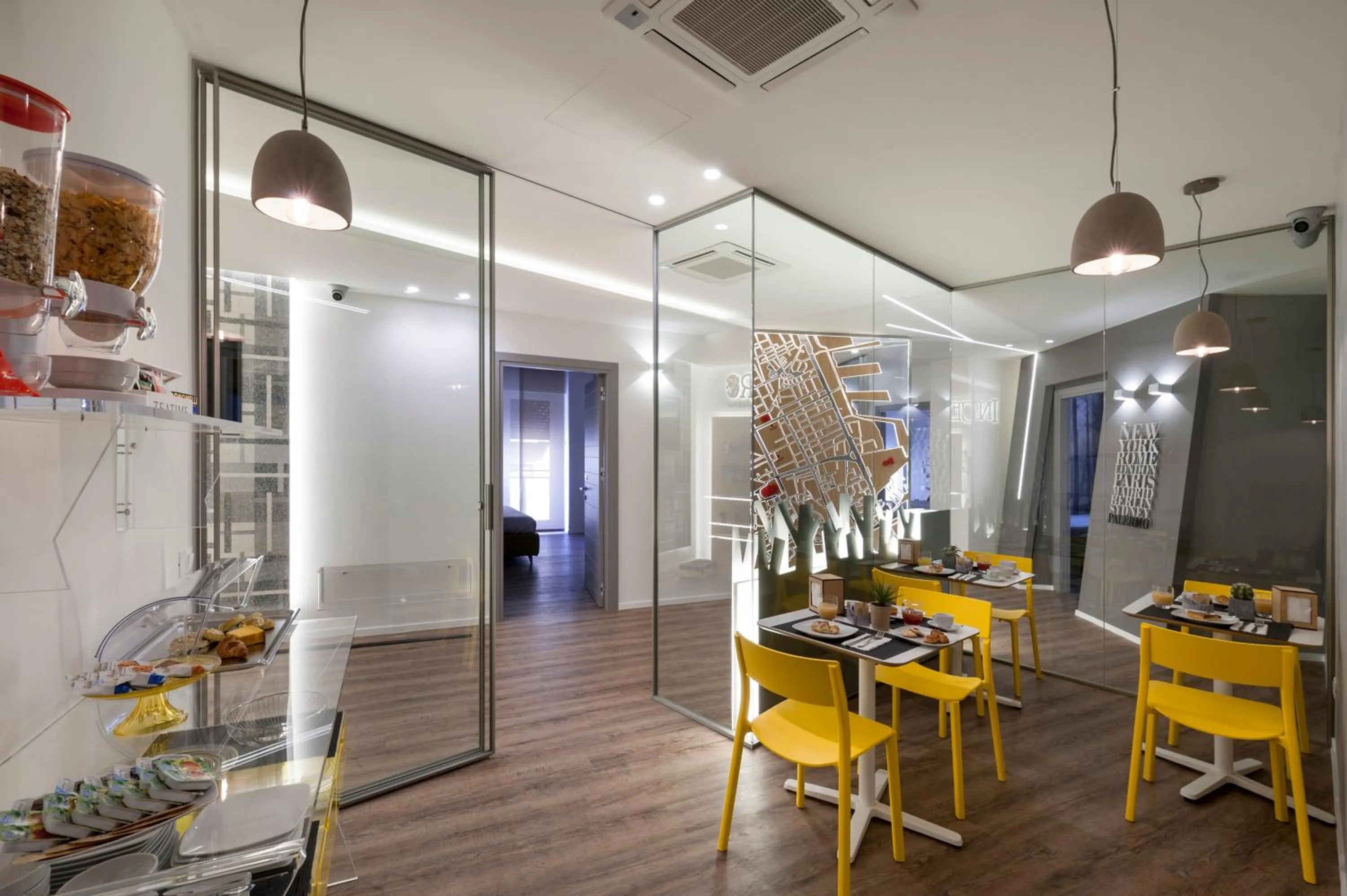 Seating area in B&B In Centro Palermo