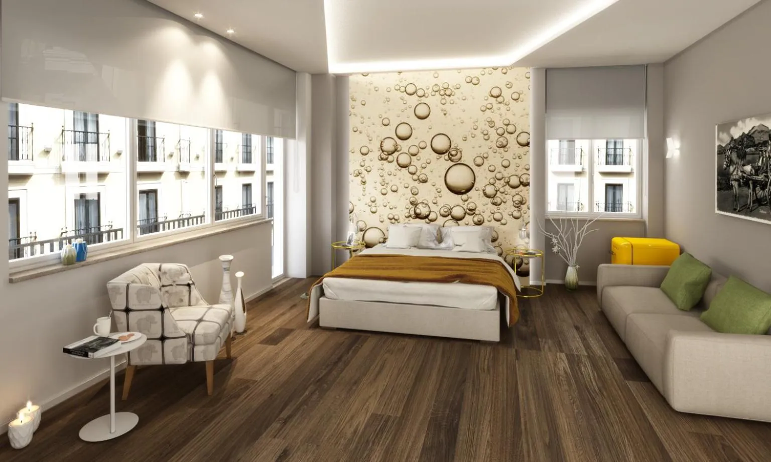 Bedroom, Bed in B&B In Centro Palermo