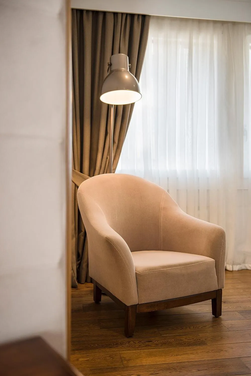 Seating area in Hotel Alpha