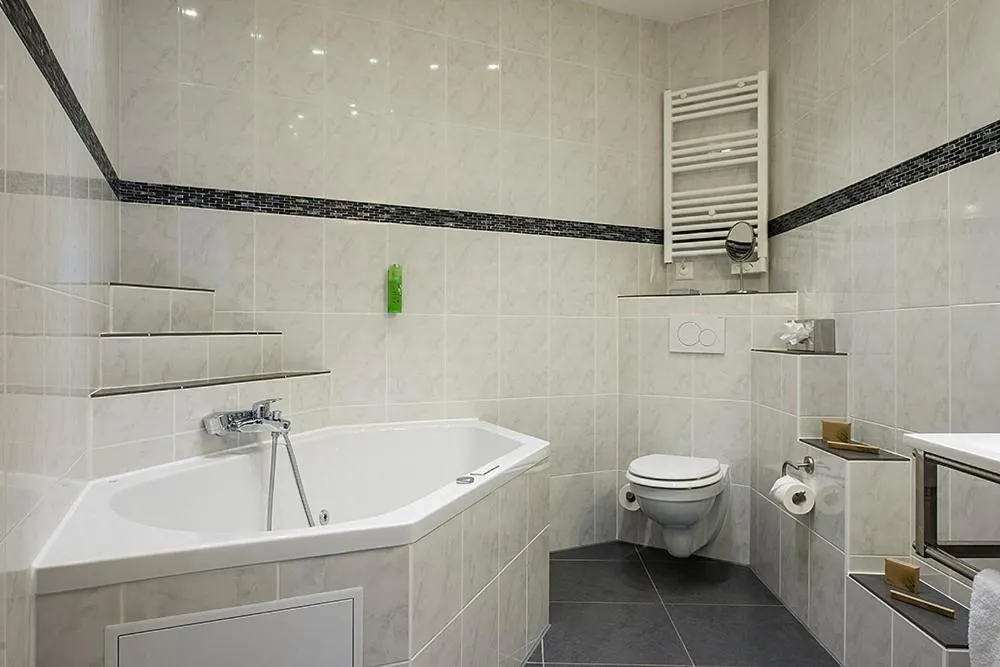 Toilet in Hotel Alpha