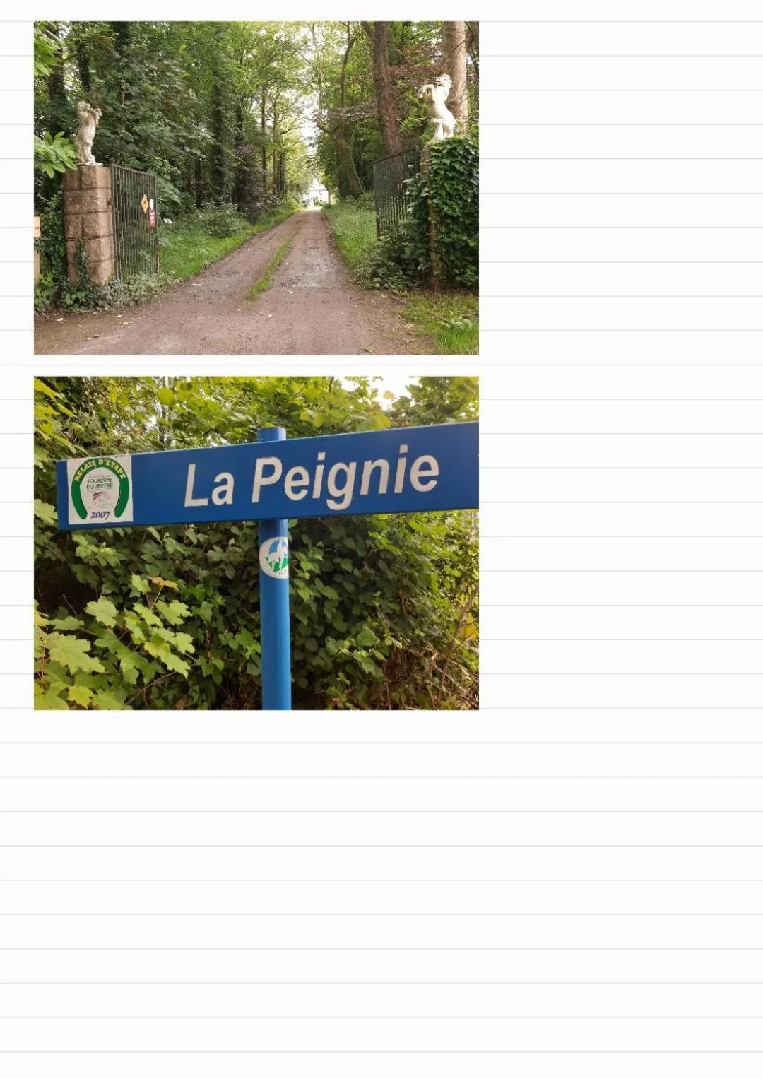 Property logo or sign in Manoir de la Peignie