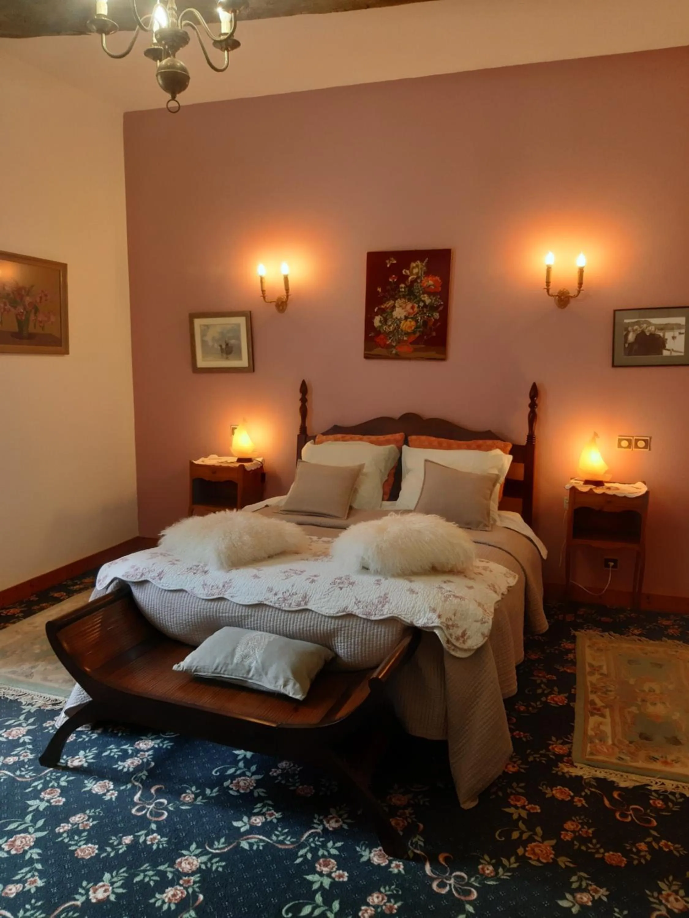 Bed in Manoir de la Peignie