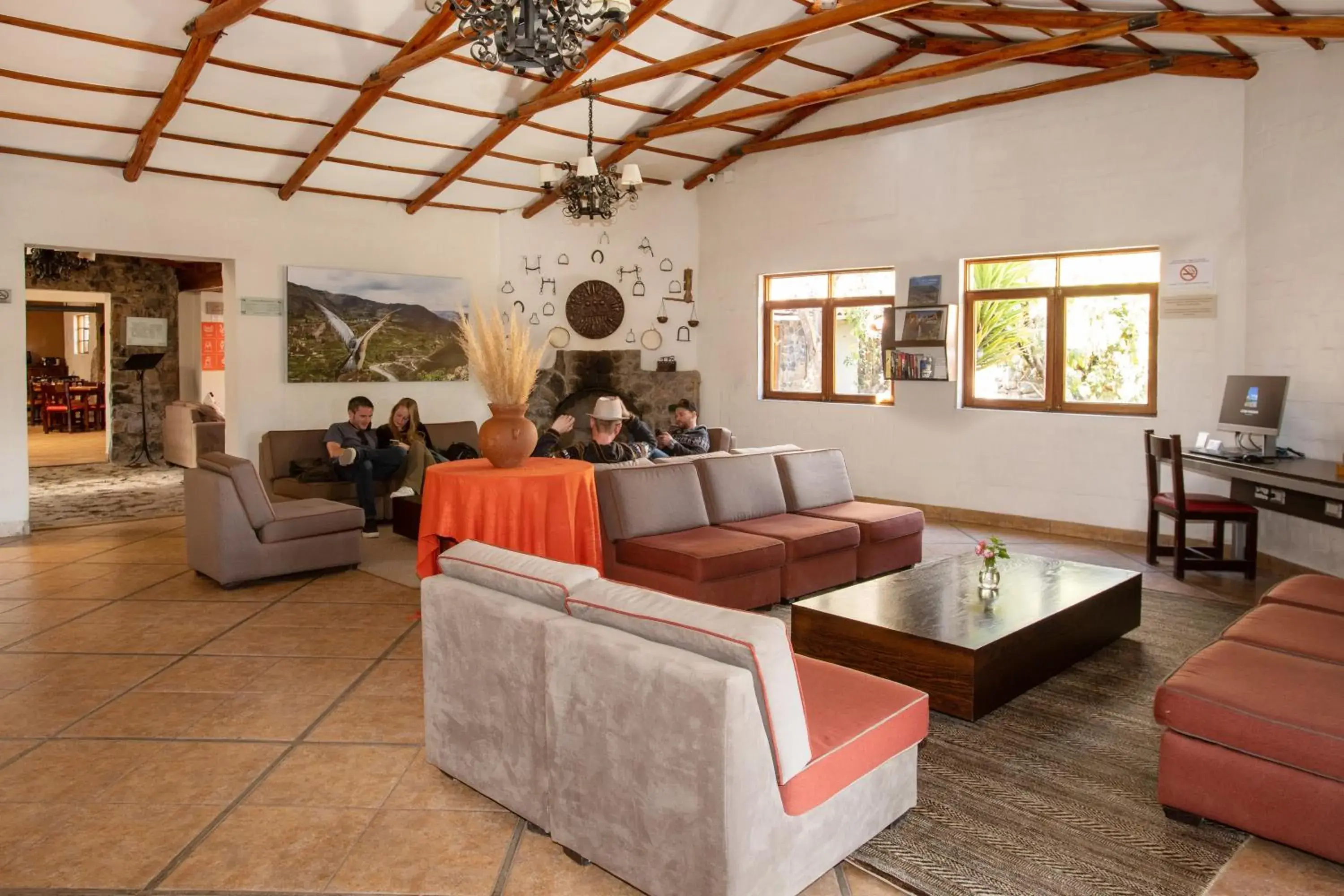 Lobby or reception in Casa Andina Standard Colca Lobby or reception in Casa Andina Standard Colca