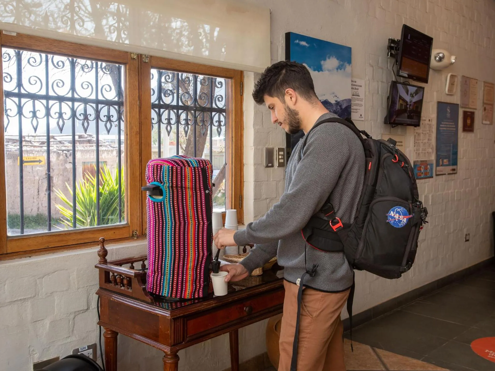 Lobby or reception in Casa Andina Standard Colca