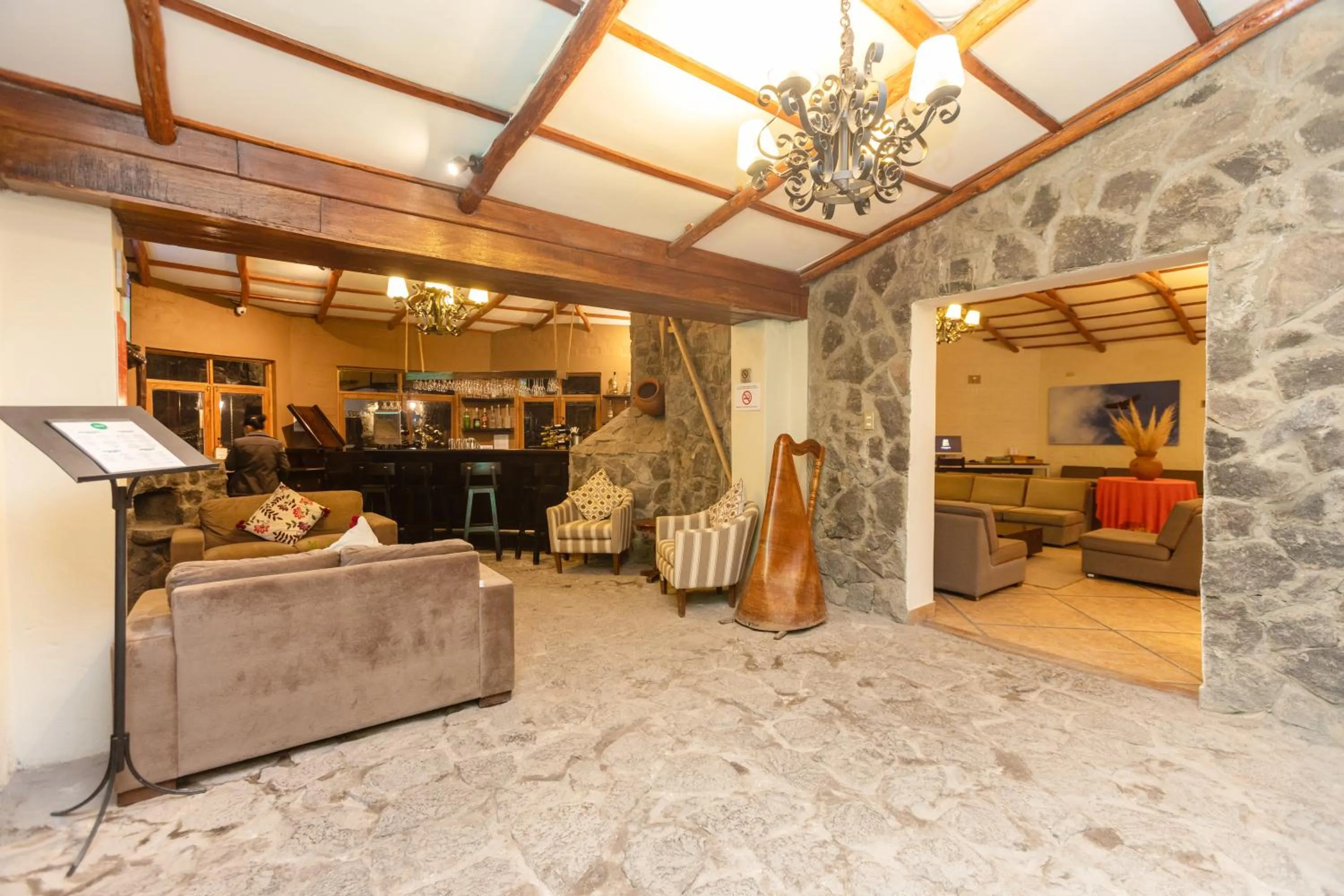 Living room in Casa Andina Standard Colca