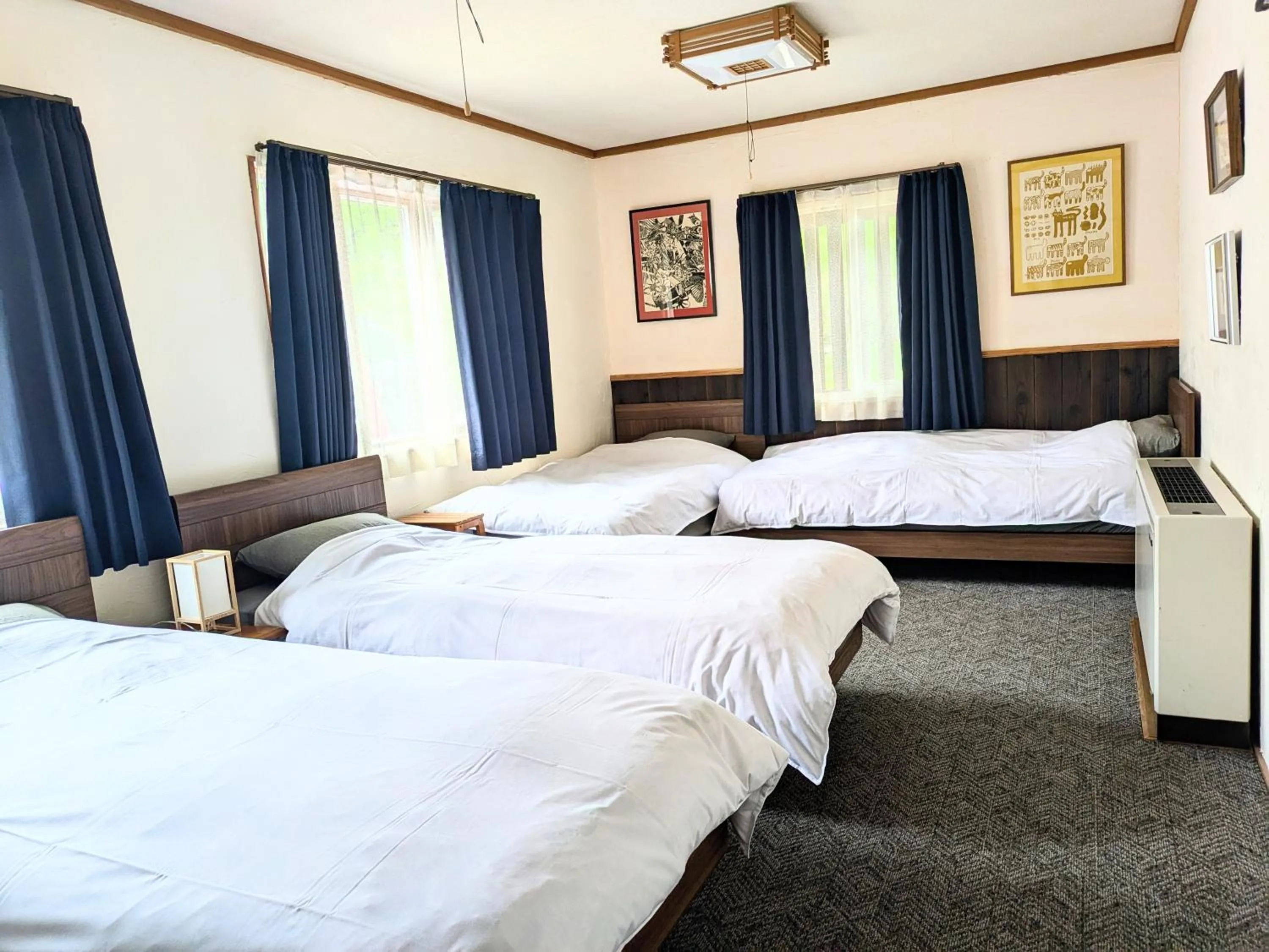 Bed in Madarao Mountain Lodge