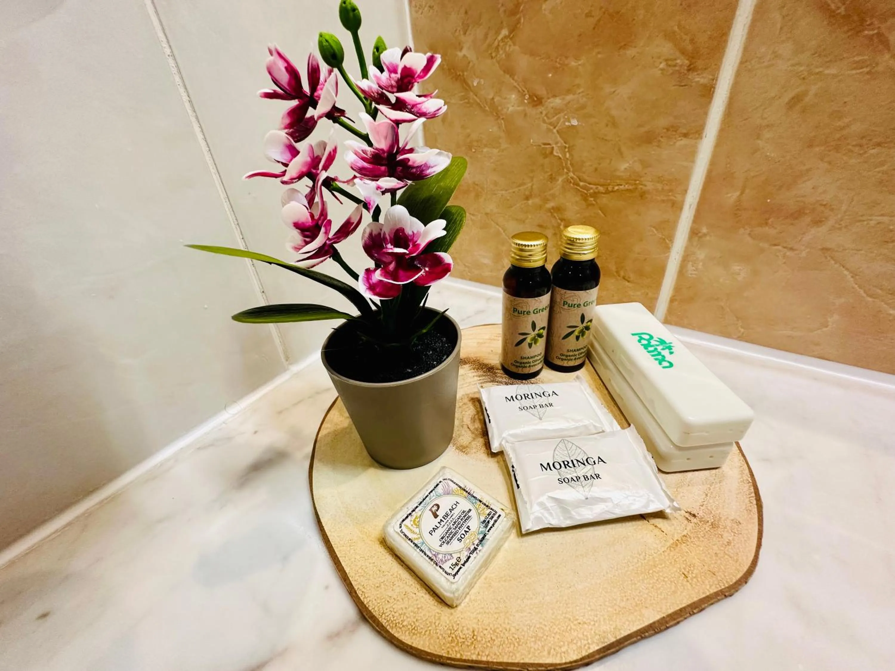 Bathroom in Palm Beach Hotel - All Inclusive with Free beach package & Private Beach