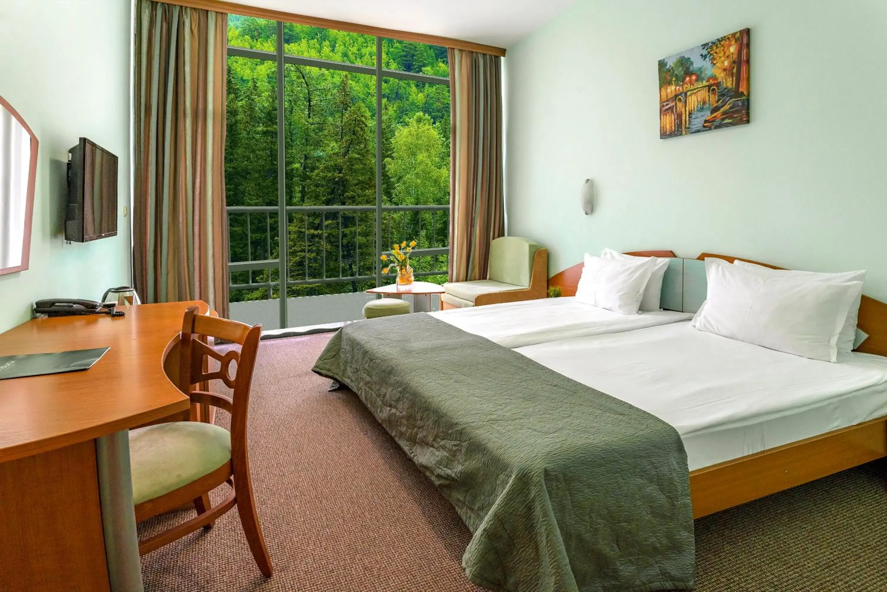 Twin Room with Balcony and Park View - Free Beach Package in Palm Beach Hotel - All Inclusive with Free beach package & Private Beach Twin Room with Balcony and Park View - Free Beach Package in Palm Beach Hotel - All Inclusive with Free beach package & Private Beach