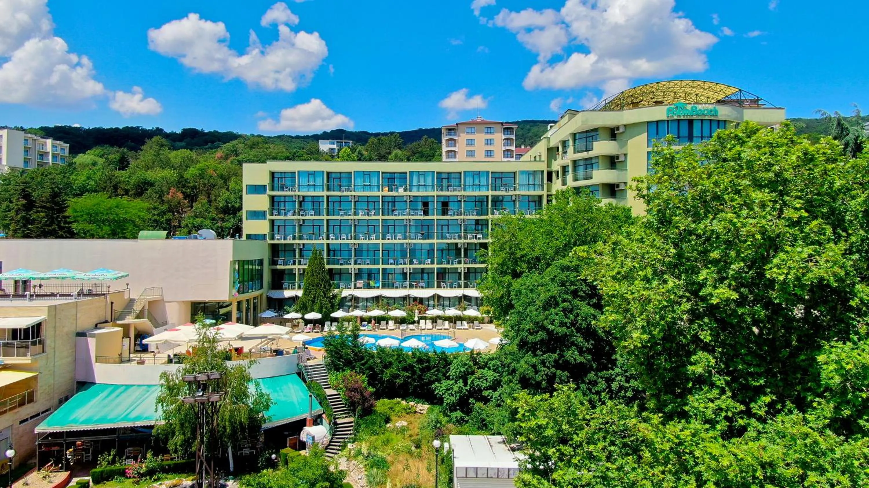 Property building in Palm Beach Hotel - All Inclusive with Free beach package & Private Beach