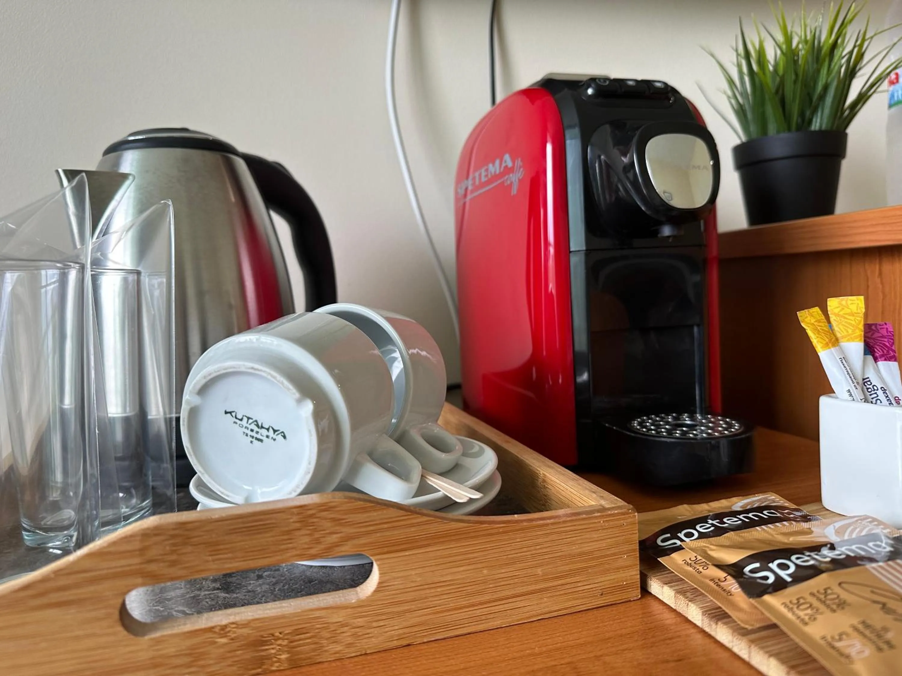 Coffee/tea facilities in Palm Beach Hotel - All Inclusive with Free beach package & Private Beach