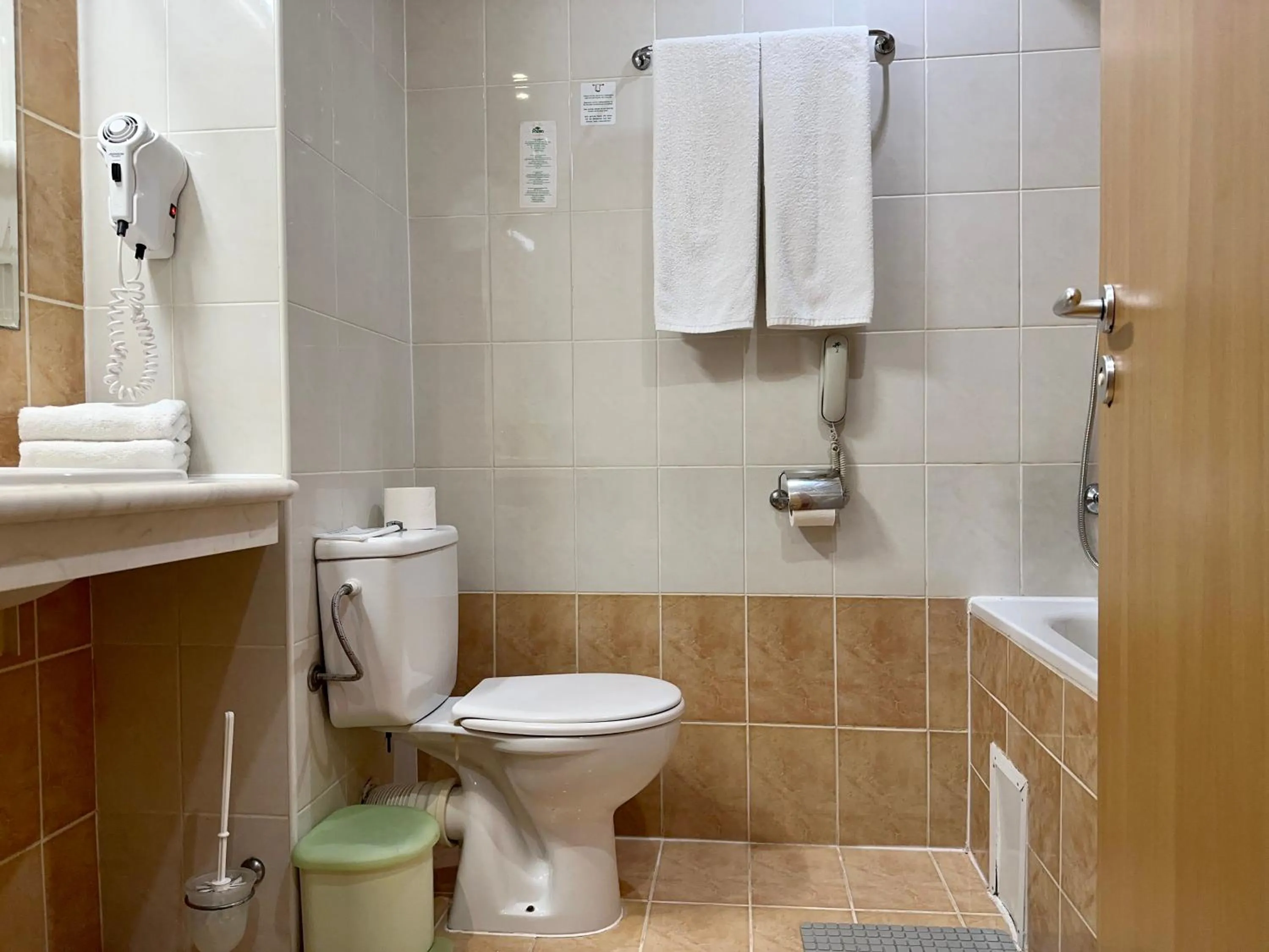 Bathroom in Palm Beach Hotel - All Inclusive with Free beach package & Private Beach
