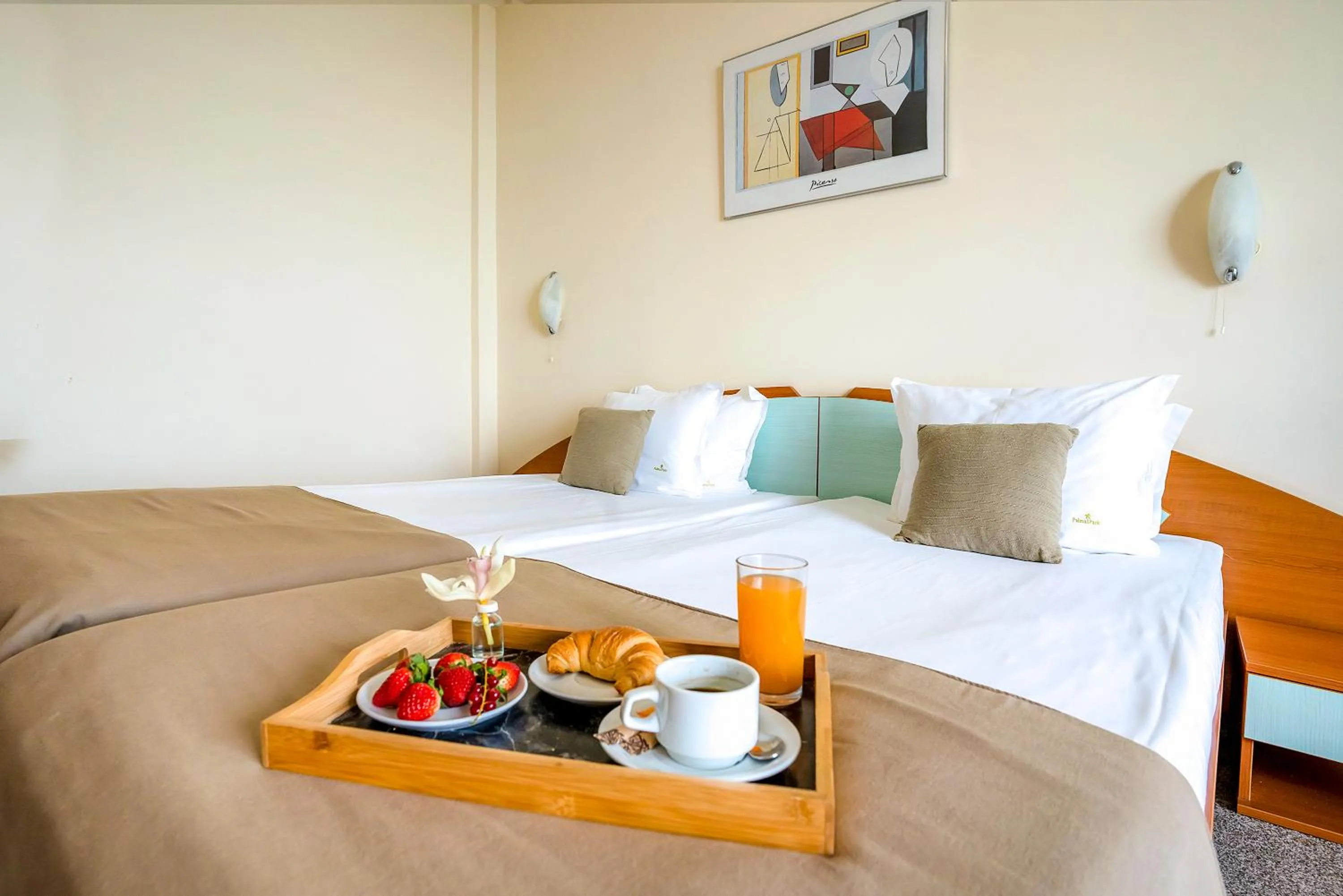 Bedroom, Bed in Palm Beach Hotel - All Inclusive with Free beach package & Private Beach