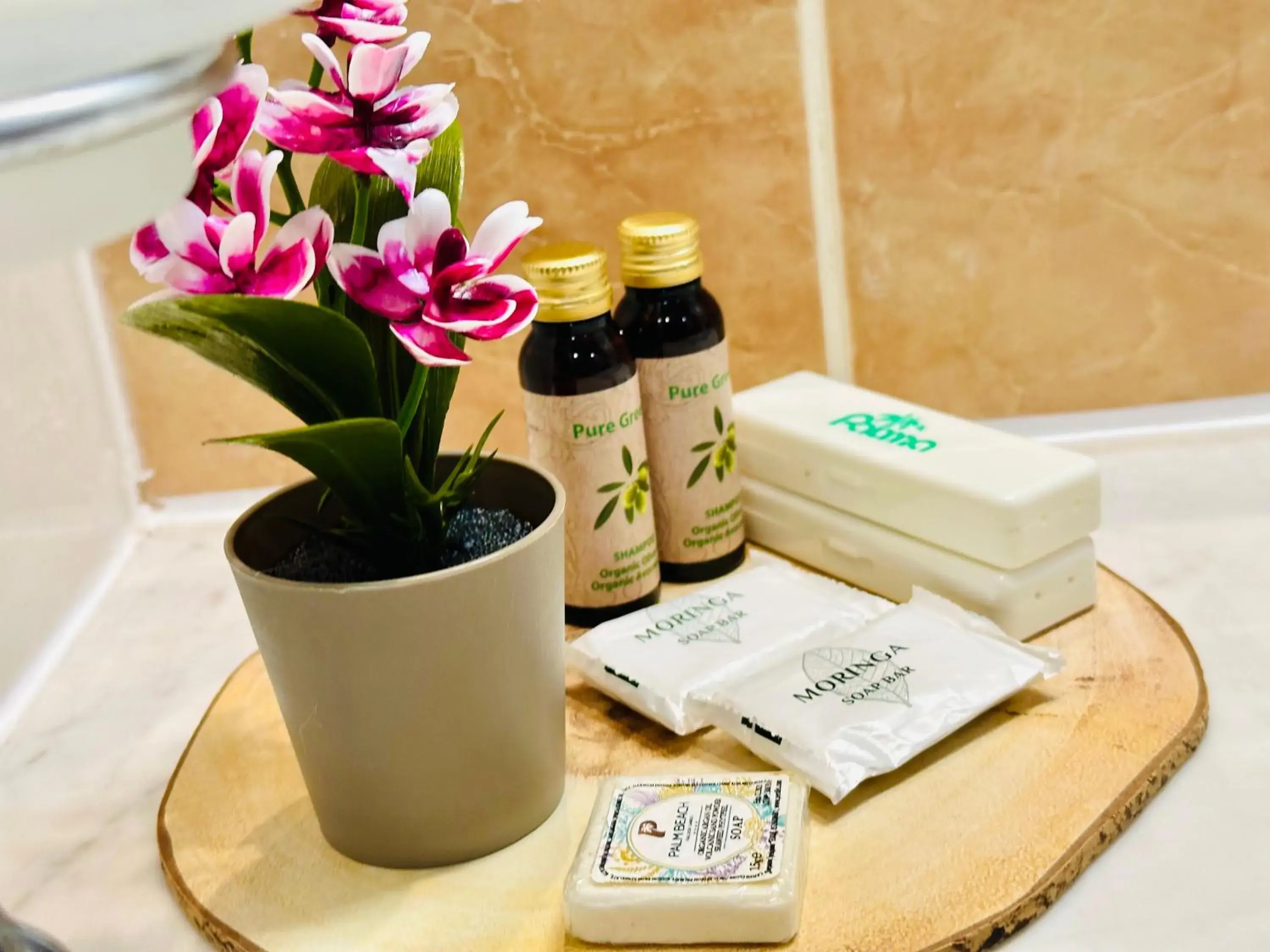 Bathroom in Palm Beach Hotel - All Inclusive with Free beach package & Private Beach Bathroom in Palm Beach Hotel - All Inclusive with Free beach package & Private Beach