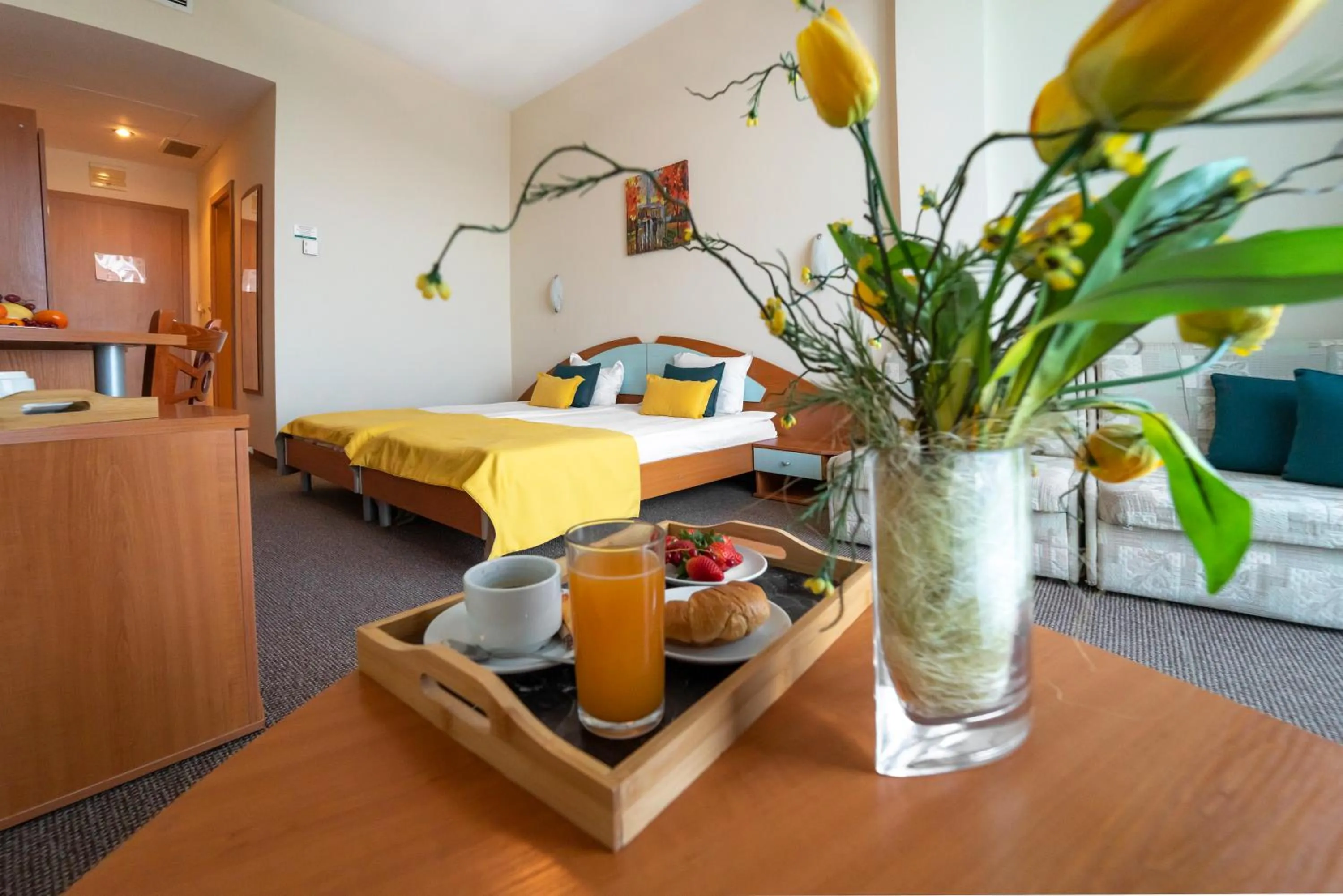 Bedroom, Bed in Palm Beach Hotel - All Inclusive with Free beach package & Private Beach