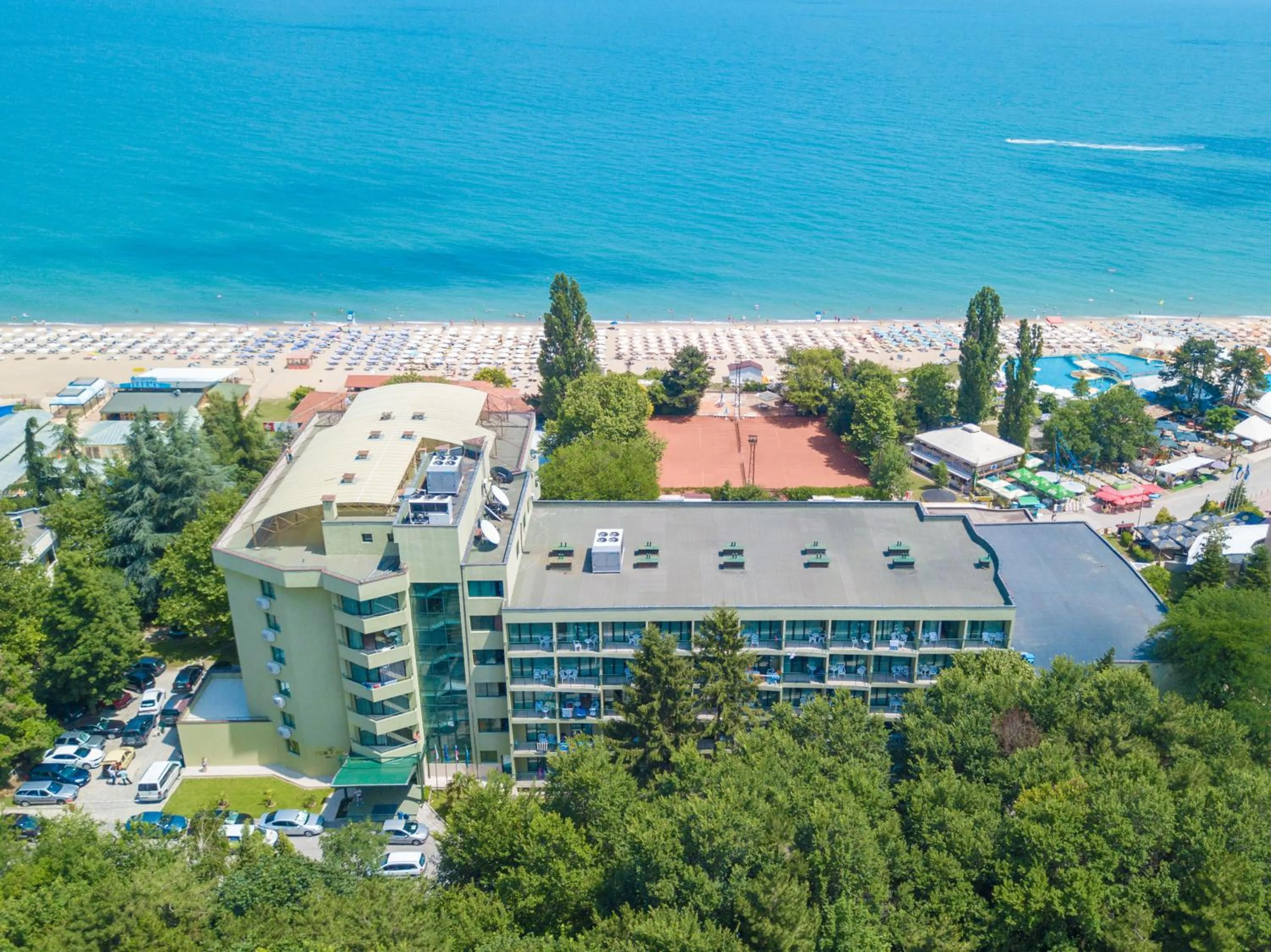 Bird's eye view in Palm Beach Hotel - All Inclusive with Free beach package & Private Beach
