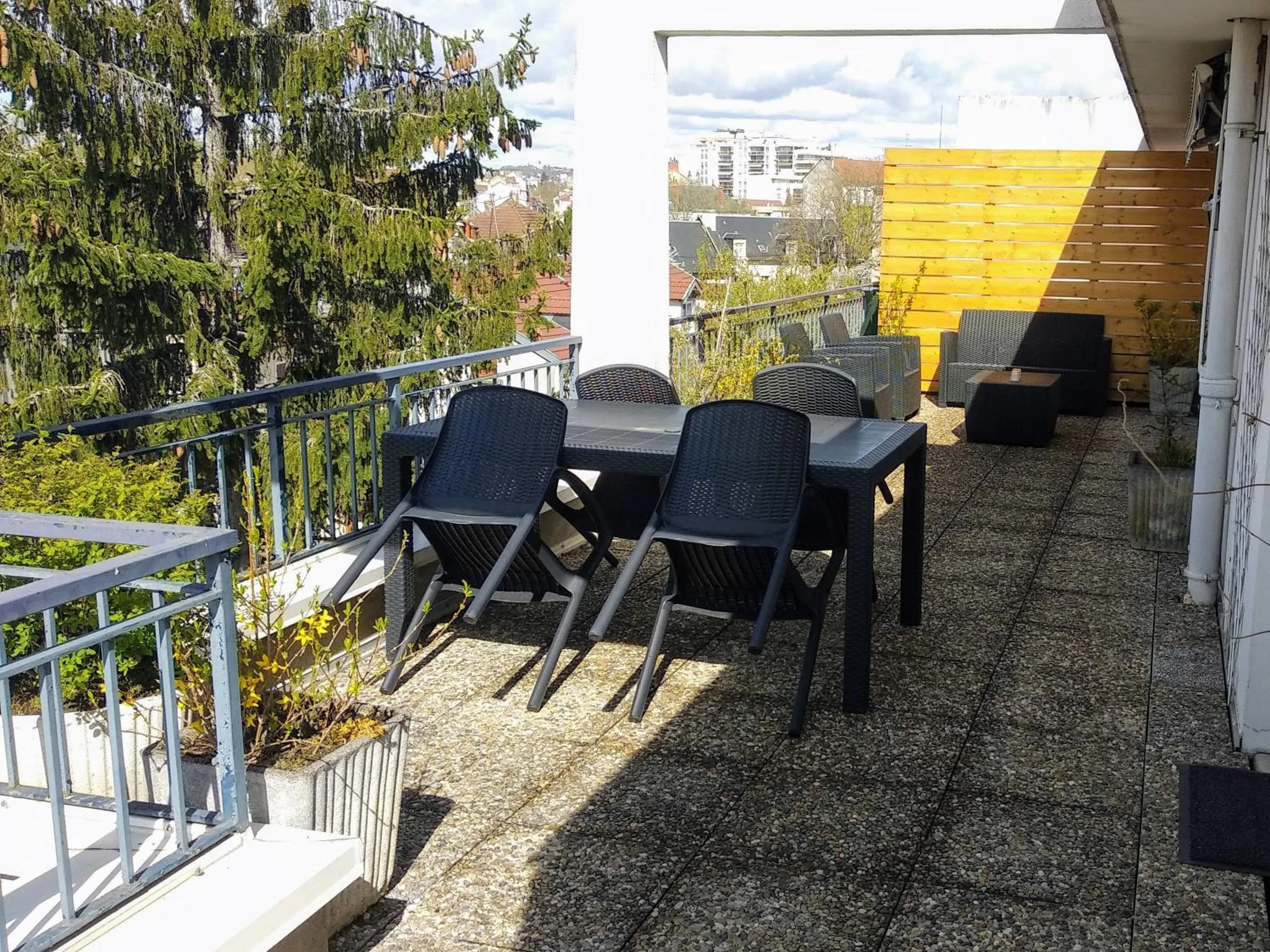 Balcony/Terrace in Gite Bons Amis