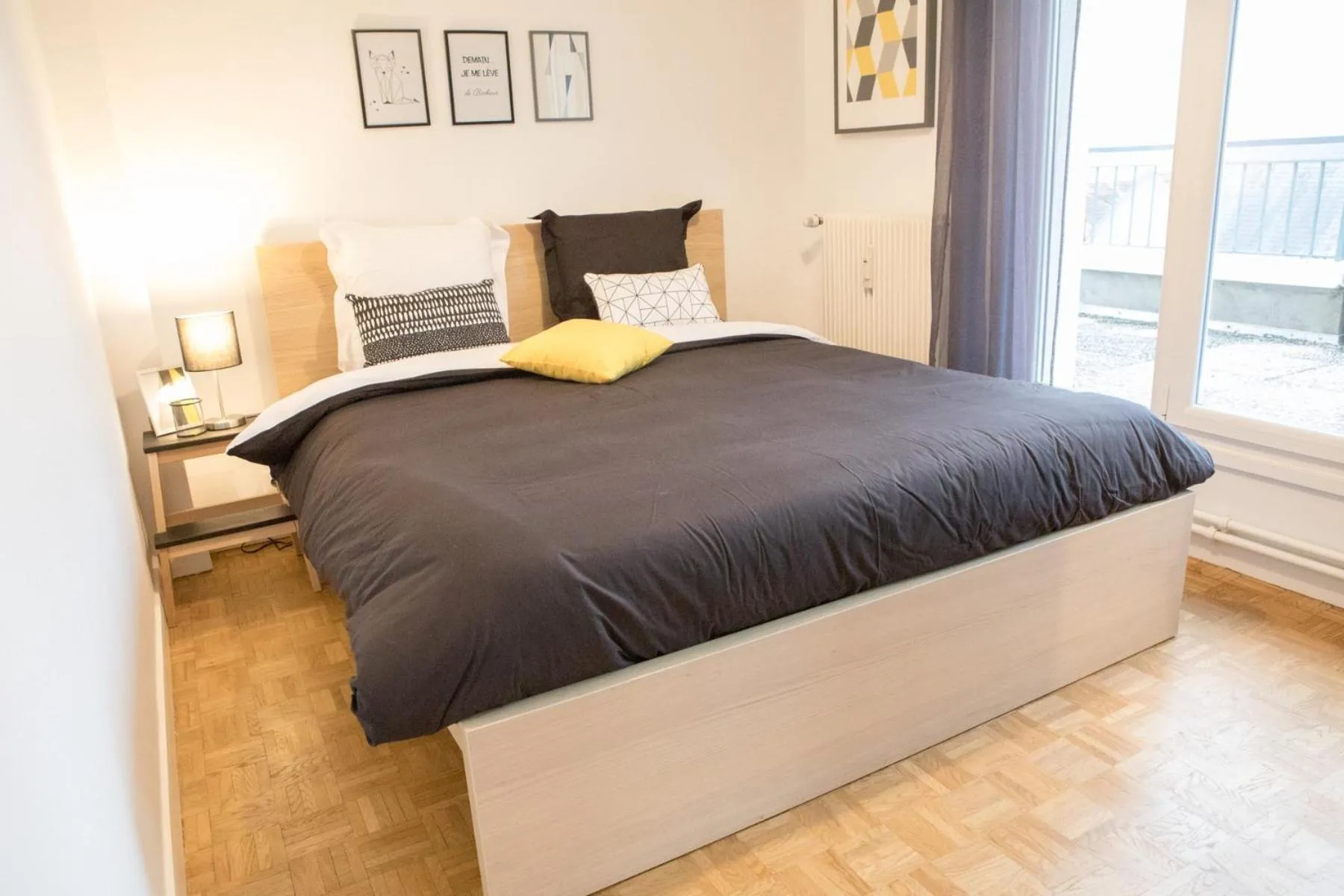 Photo of the whole room, Bed in Gite Bons Amis
