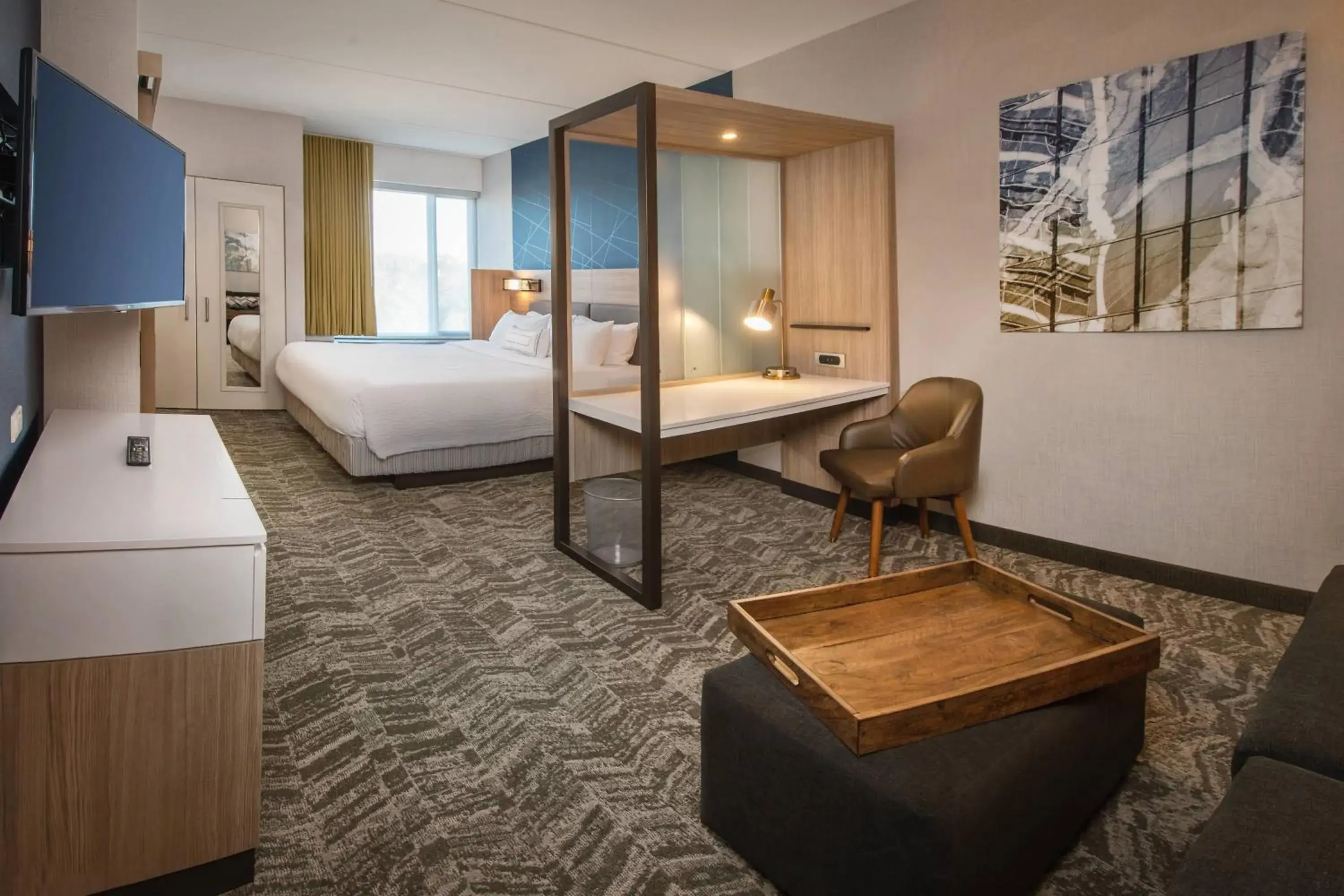 King Suite with Sofa Bed - Hearing Accessible in SpringHill Suites by Marriott Gainesville Haymarket King Suite with Sofa Bed - Hearing Accessible in SpringHill Suites by Marriott Gainesville Haymarket