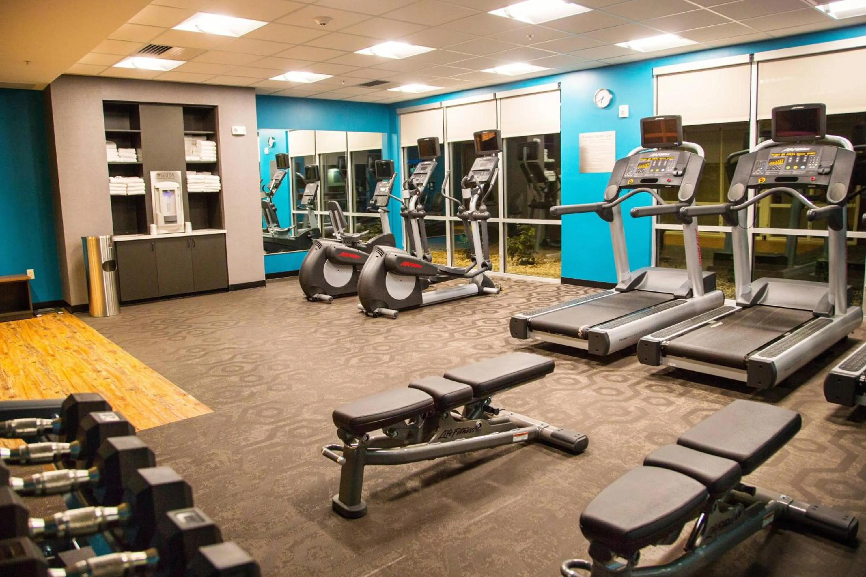 Fitness centre/facilities in Fairfield Inn & Suites by Marriott Pocatello
