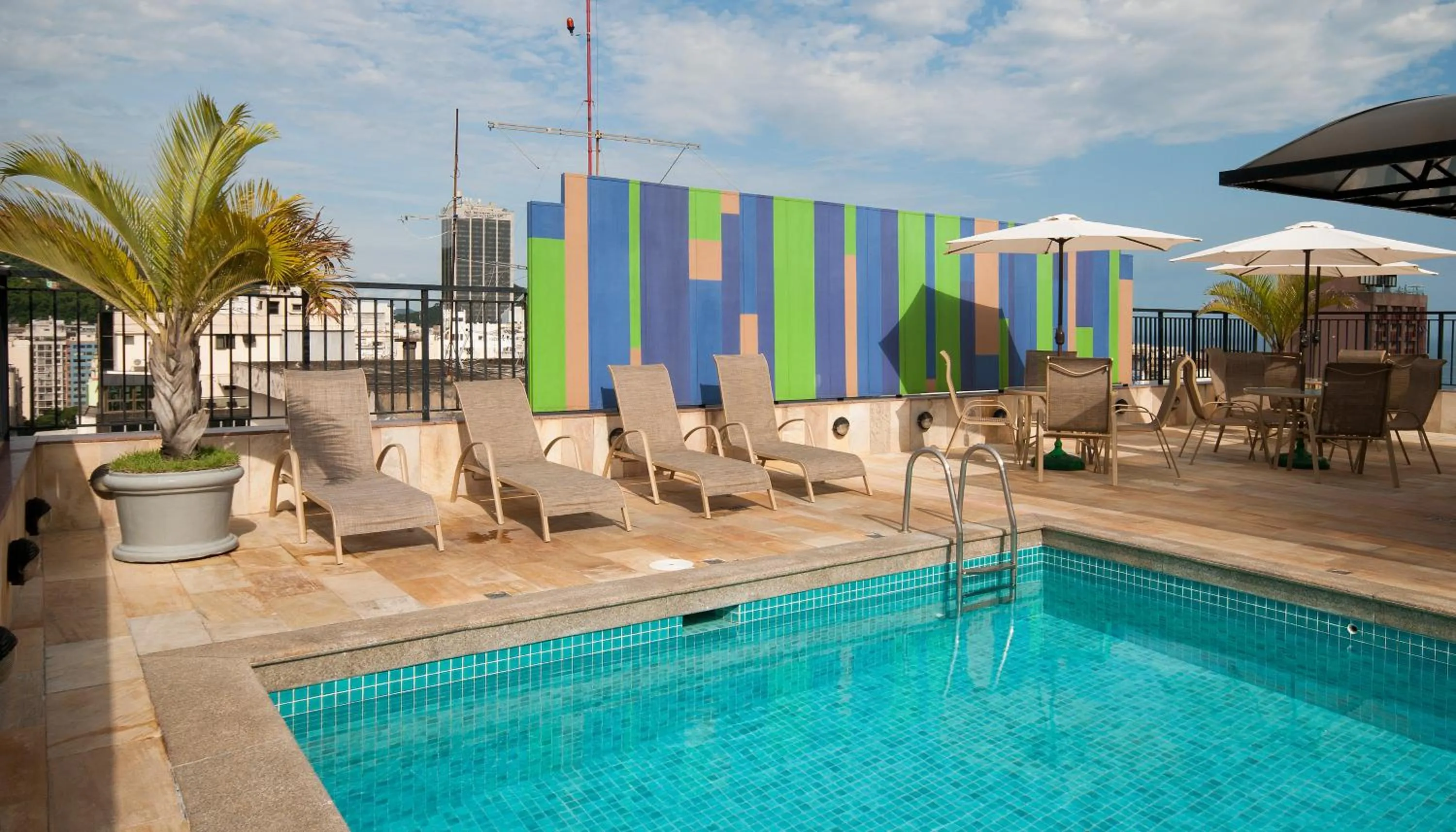 Balcony/Terrace in Copacabana Mar Hotel