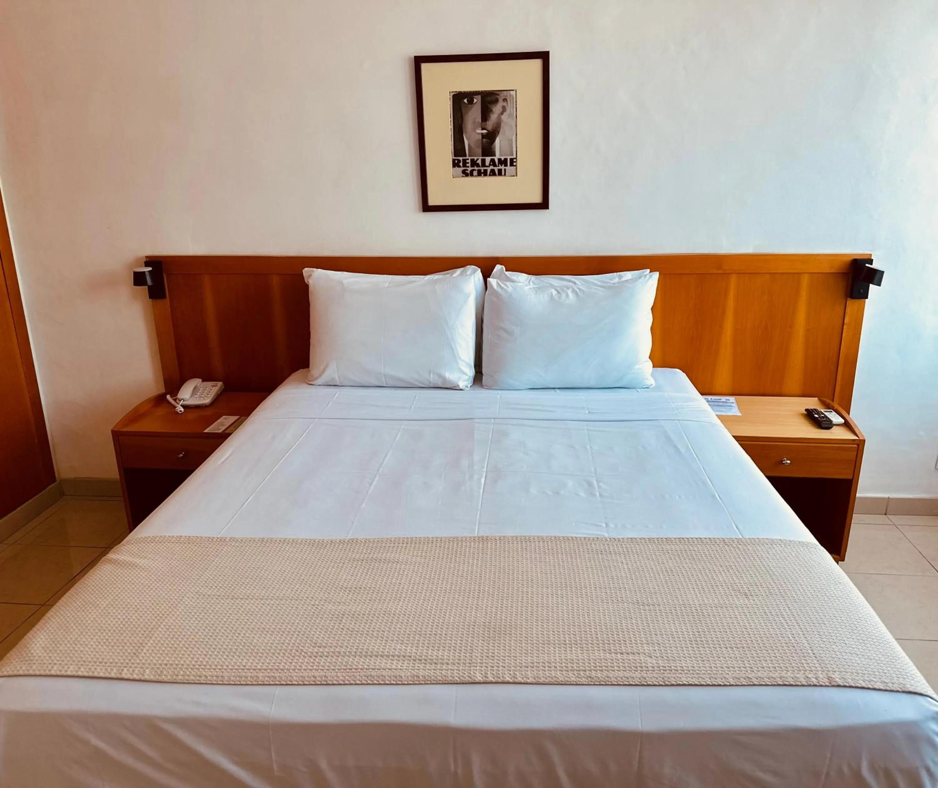 Bed in Copacabana Mar Hotel