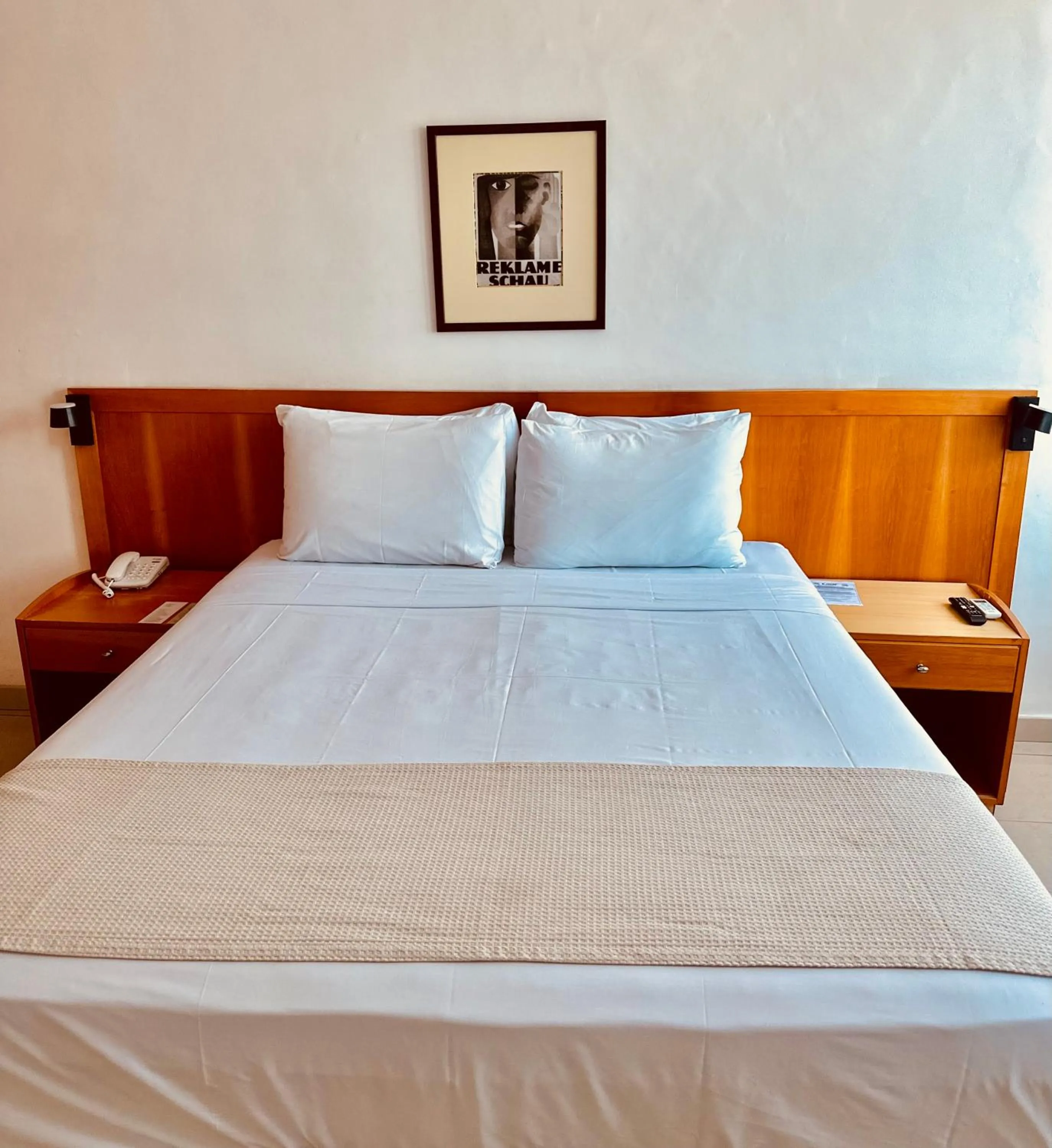 Bed in Copacabana Mar Hotel