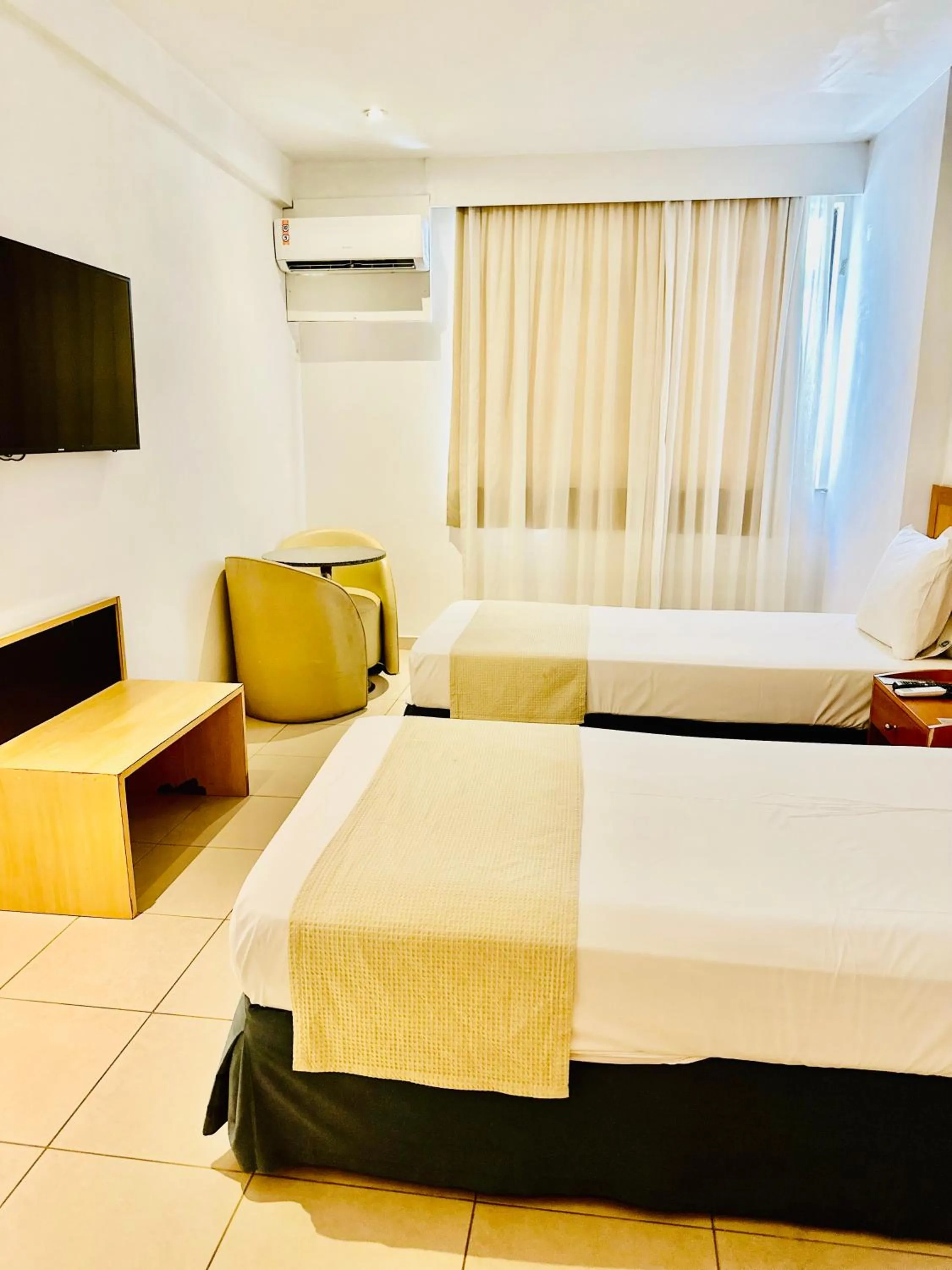 Bed in Copacabana Mar Hotel