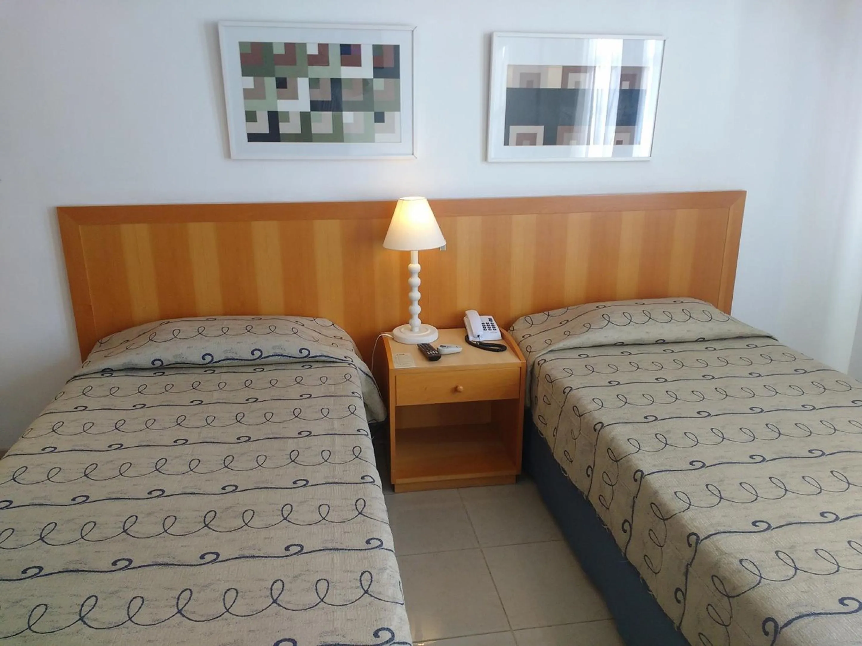 Bed in Copacabana Mar Hotel