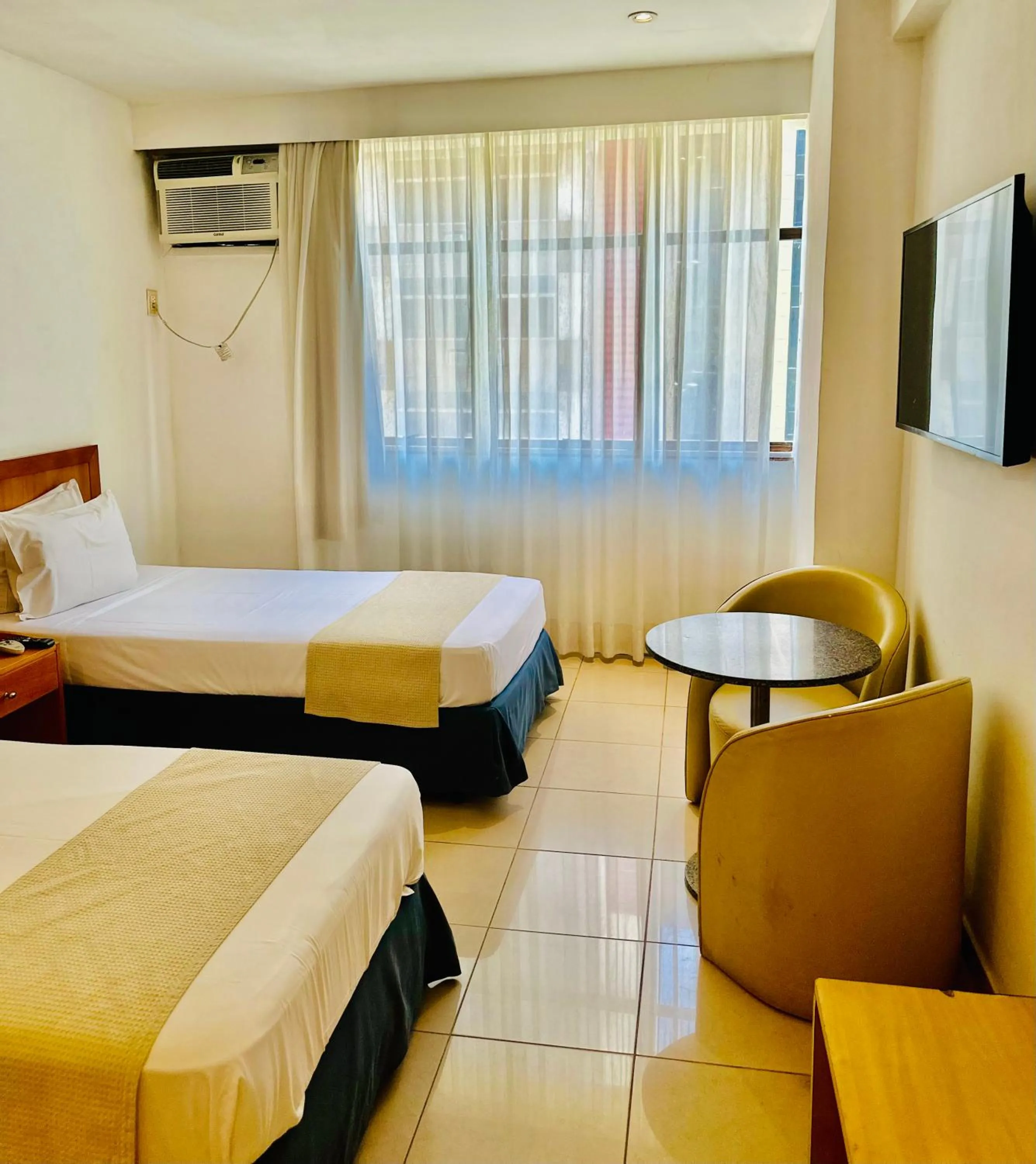 Bed in Copacabana Mar Hotel