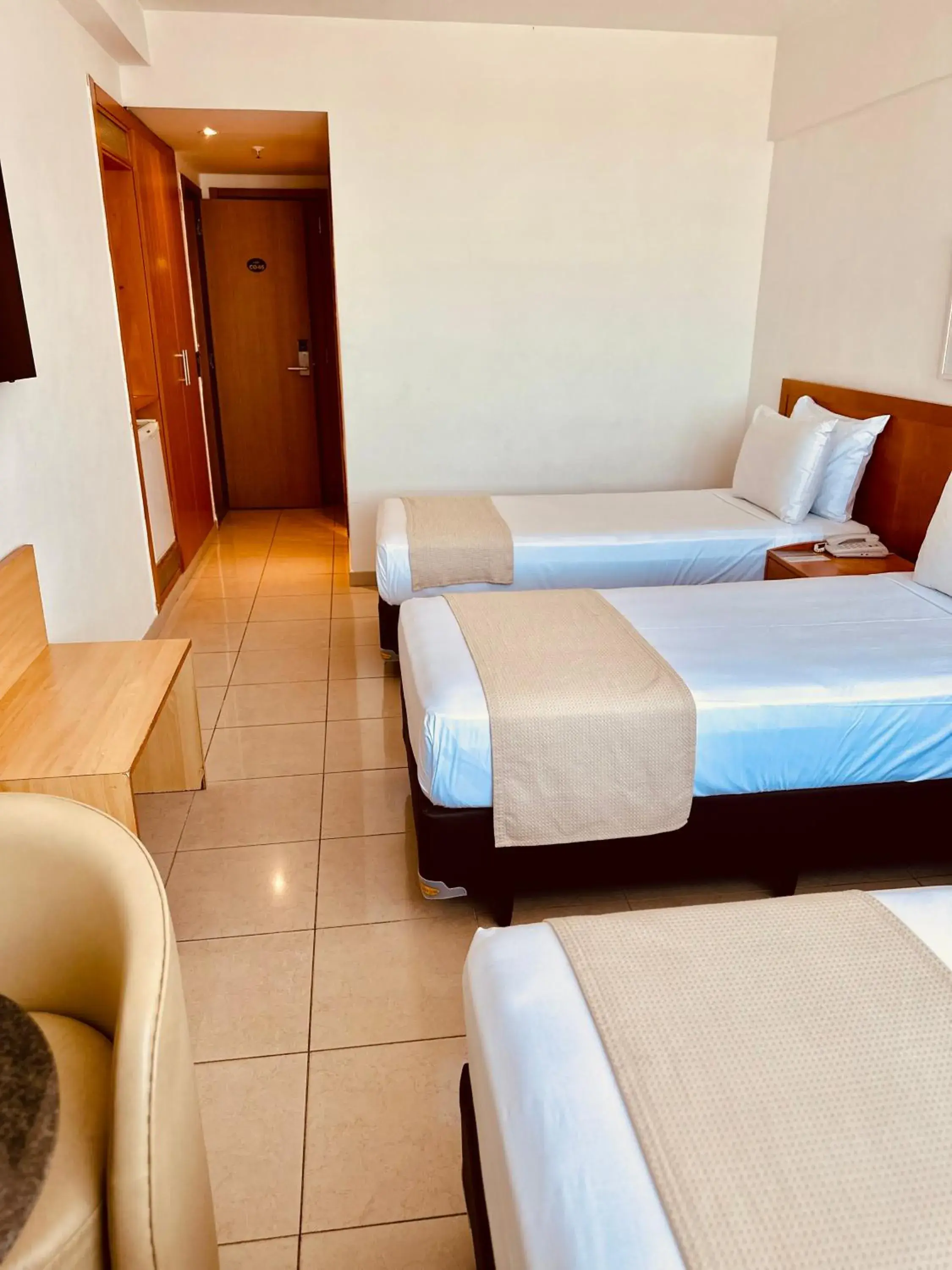 Bed in Copacabana Mar Hotel Bed in Copacabana Mar Hotel