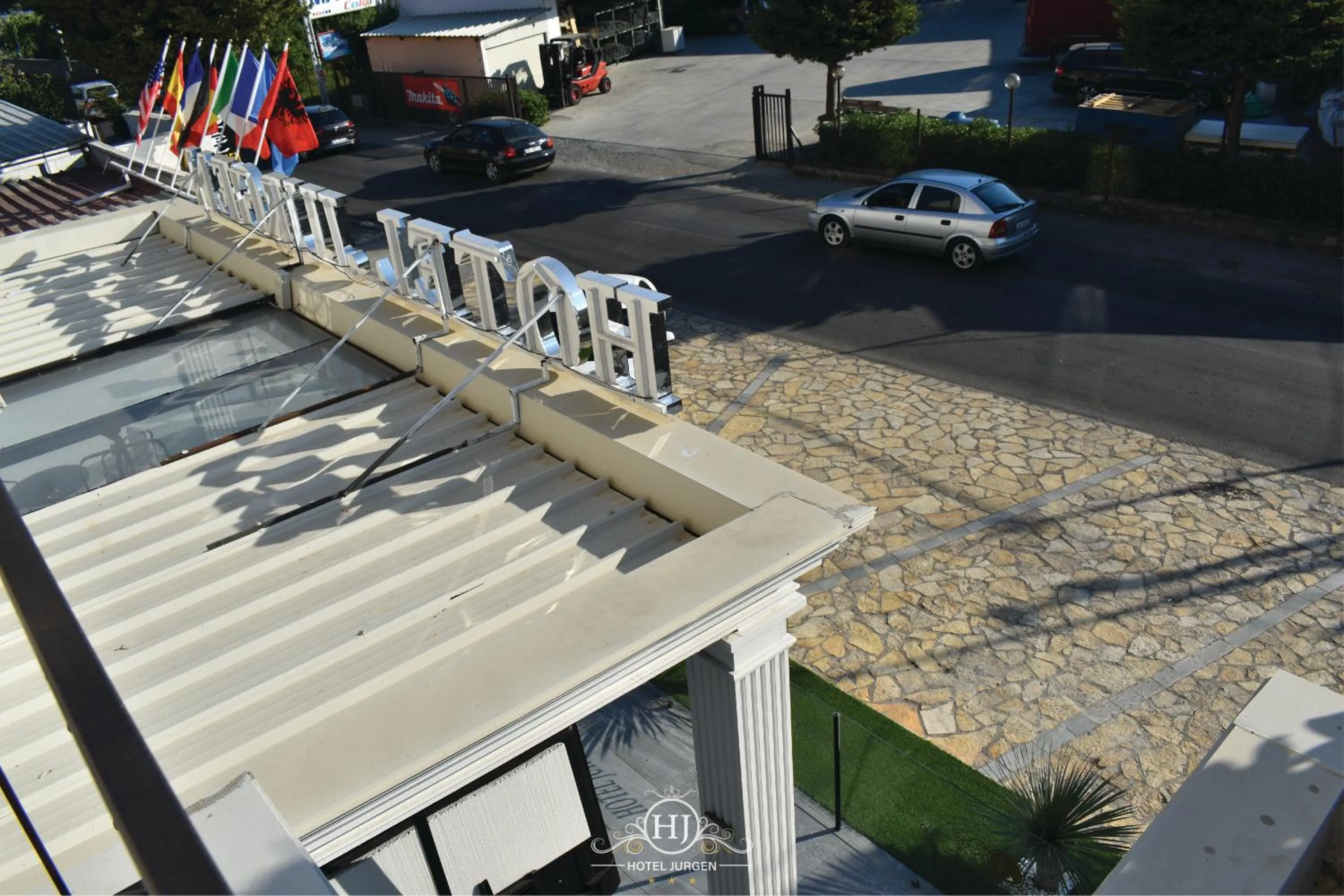 Street view in Hotel Jurgen