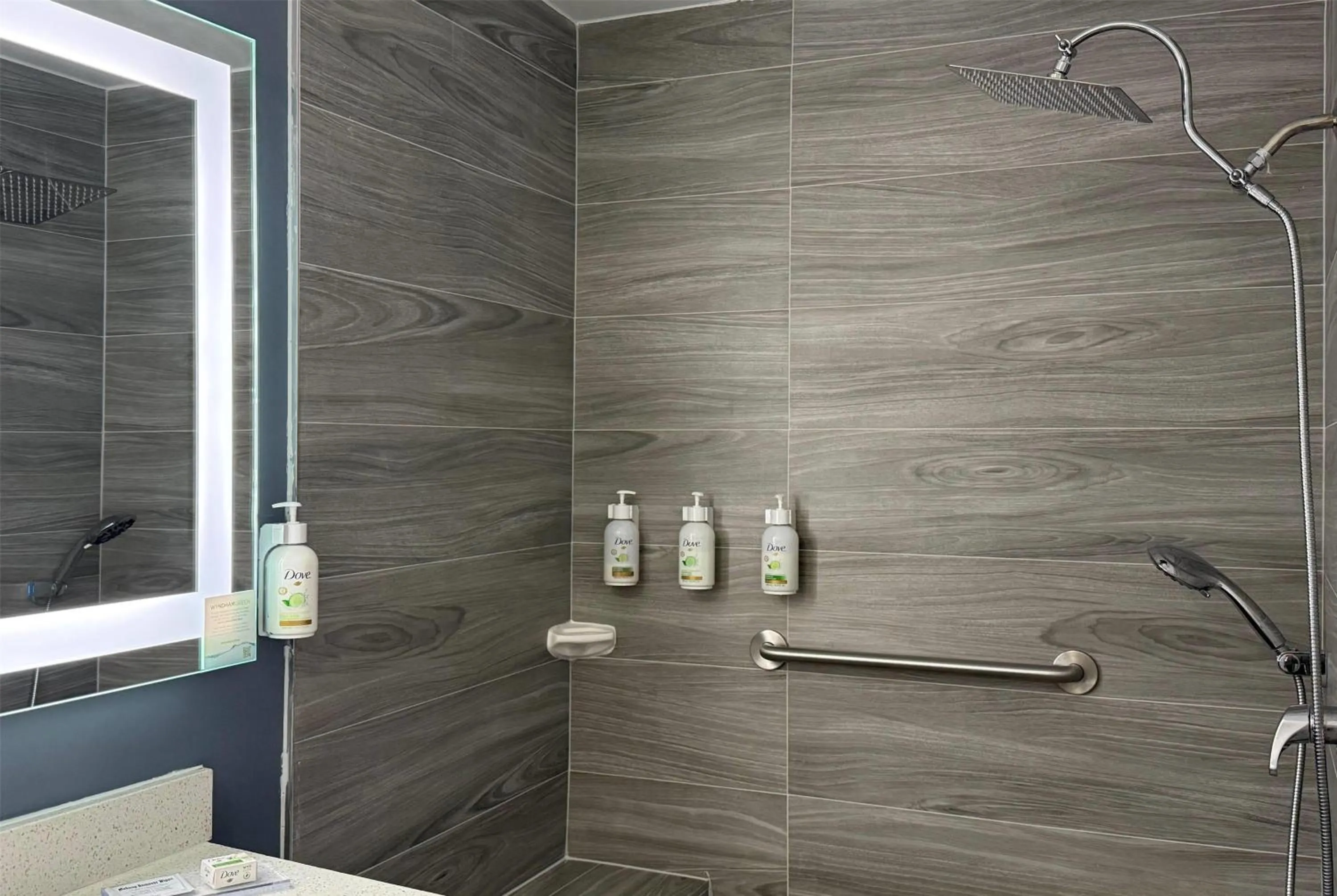 Bathroom in Wingate by Wyndham Airport - Rockville Road