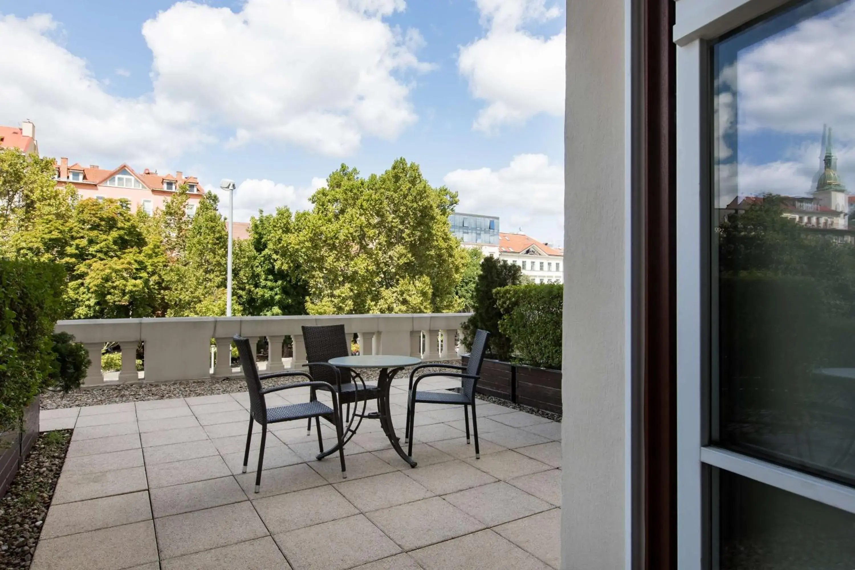 Premium Room with Terrace and View in Radisson Blu Carlton Hotel, Bratislava Premium Room with Terrace and View in Radisson Blu Carlton Hotel, Bratislava