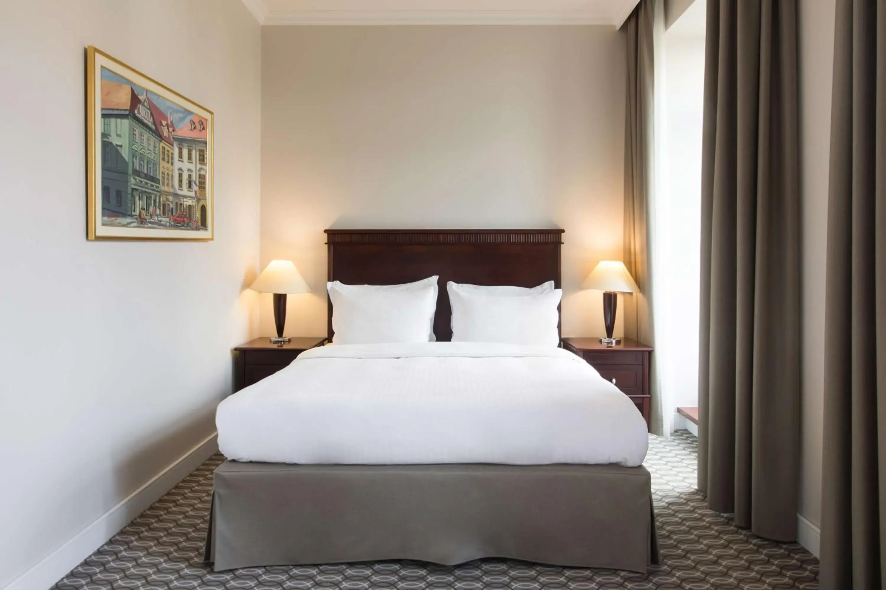 Photo of the whole room, Bed in Radisson Blu Carlton Hotel, Bratislava Photo of the whole room, Bed in Radisson Blu Carlton Hotel, Bratislava