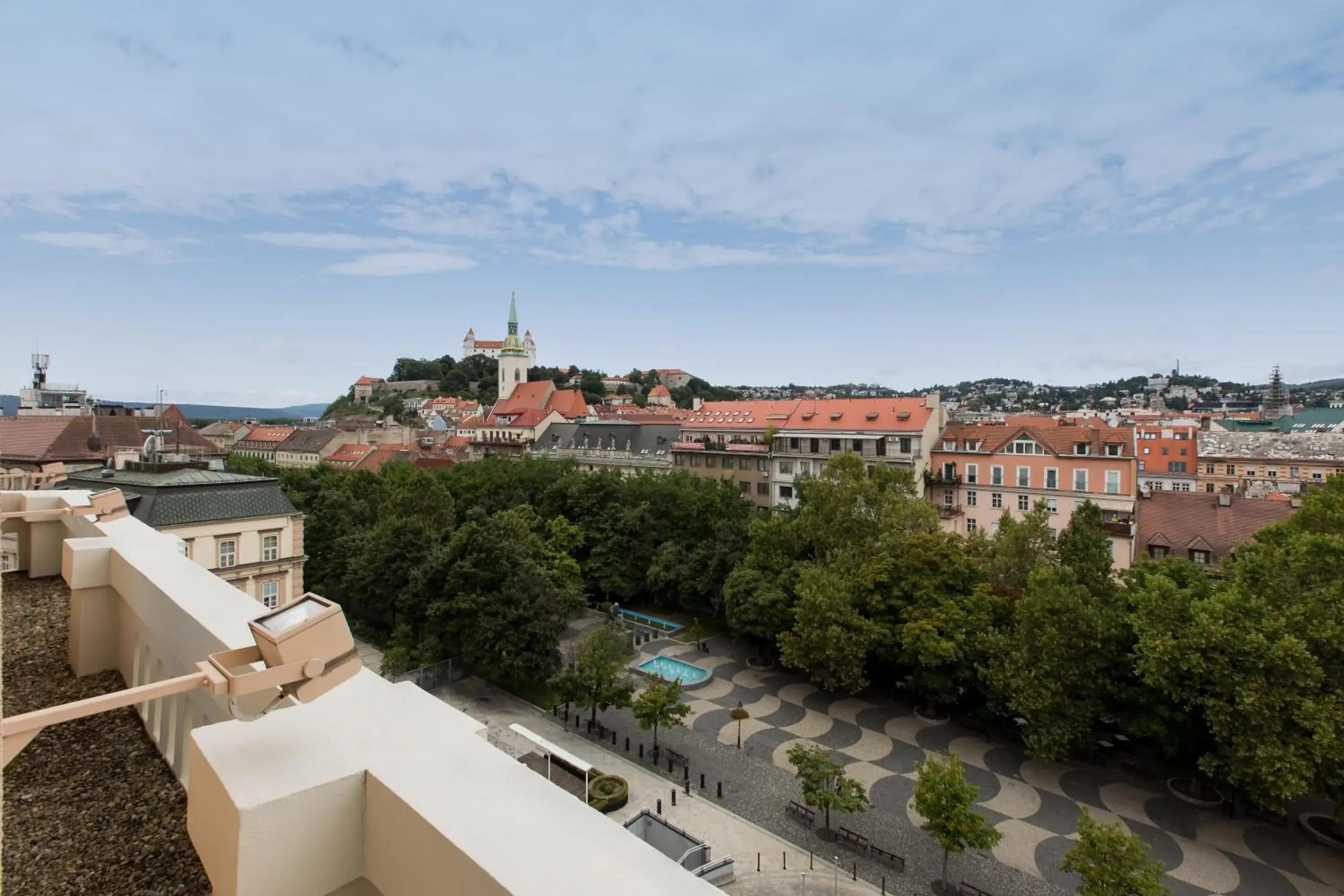 View (from property/room) in Radisson Blu Carlton Hotel, Bratislava View (from property/room) in Radisson Blu Carlton Hotel, Bratislava