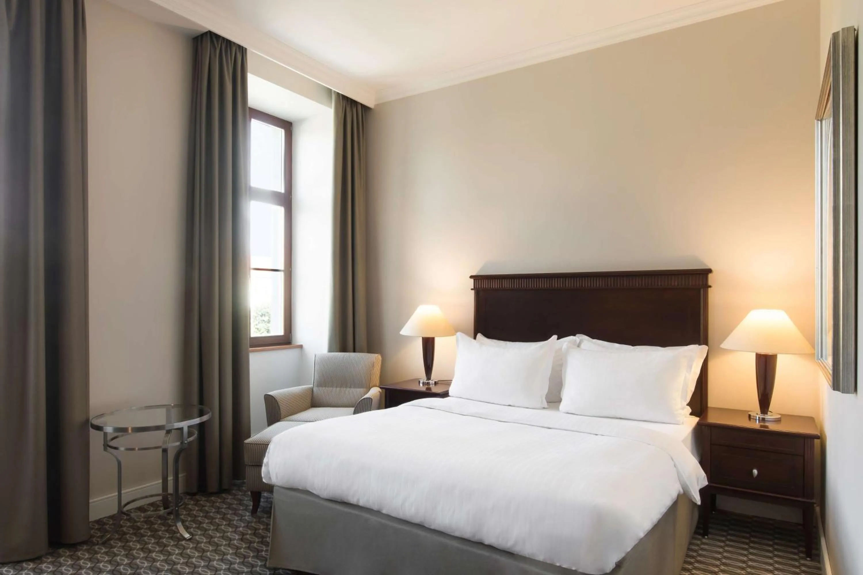 Bedroom, Bed in Radisson Blu Carlton Hotel, Bratislava