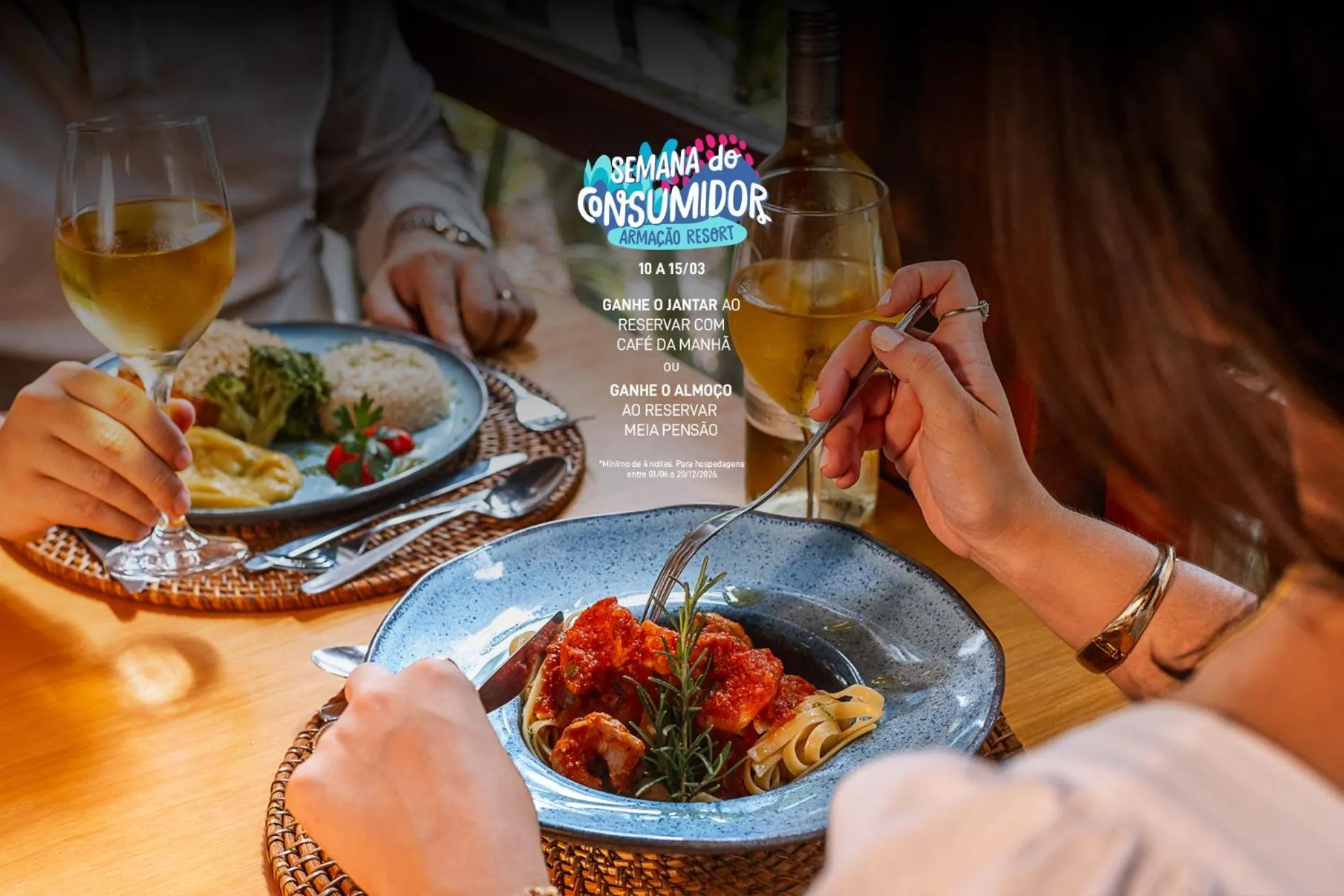 Food and drinks in Armação Resort Porto de Galinhas