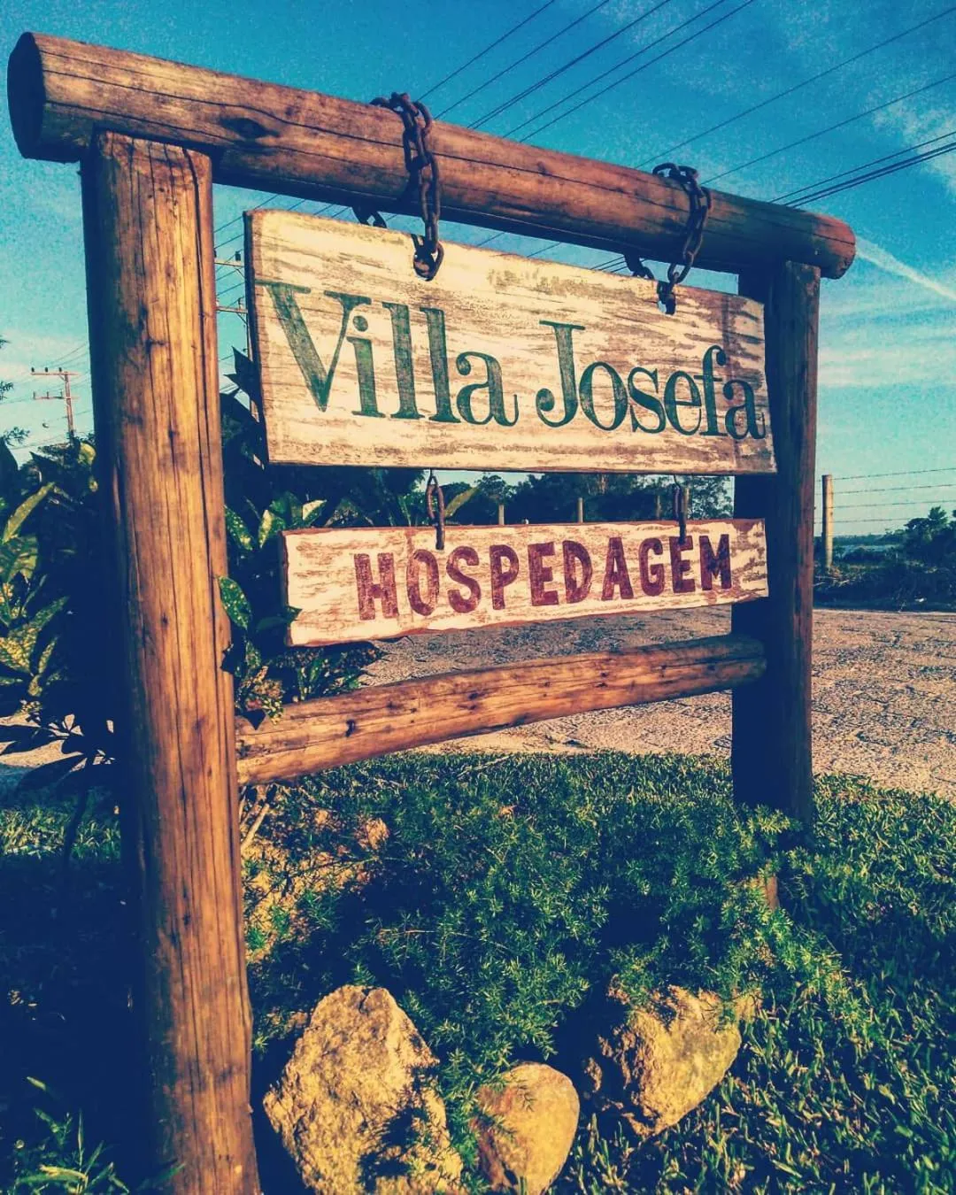 Property logo or sign in Villa Josefa - Cabanas completas com piscina e churrasqueira