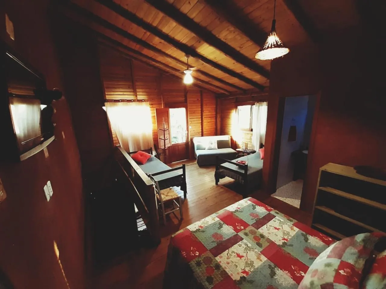 Photo of the whole room, Bed in Villa Josefa - Cabanas completas com piscina e churrasqueira