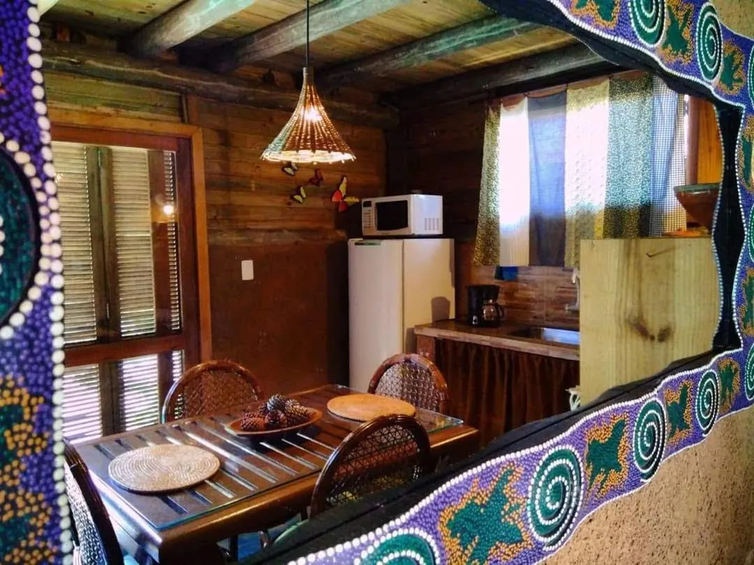 Living room in Villa Josefa - Cabanas completas com piscina e churrasqueira
