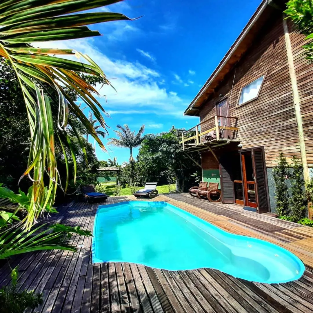 Swimming pool in Villa Josefa - Cabanas completas com piscina e churrasqueira