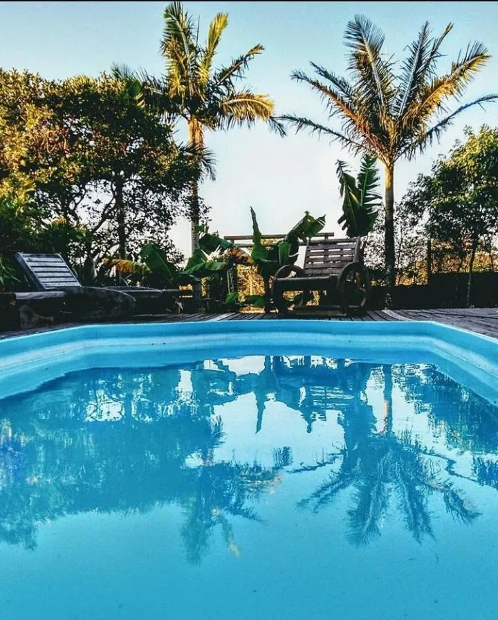 Swimming pool in Villa Josefa - Cabanas completas com piscina e churrasqueira