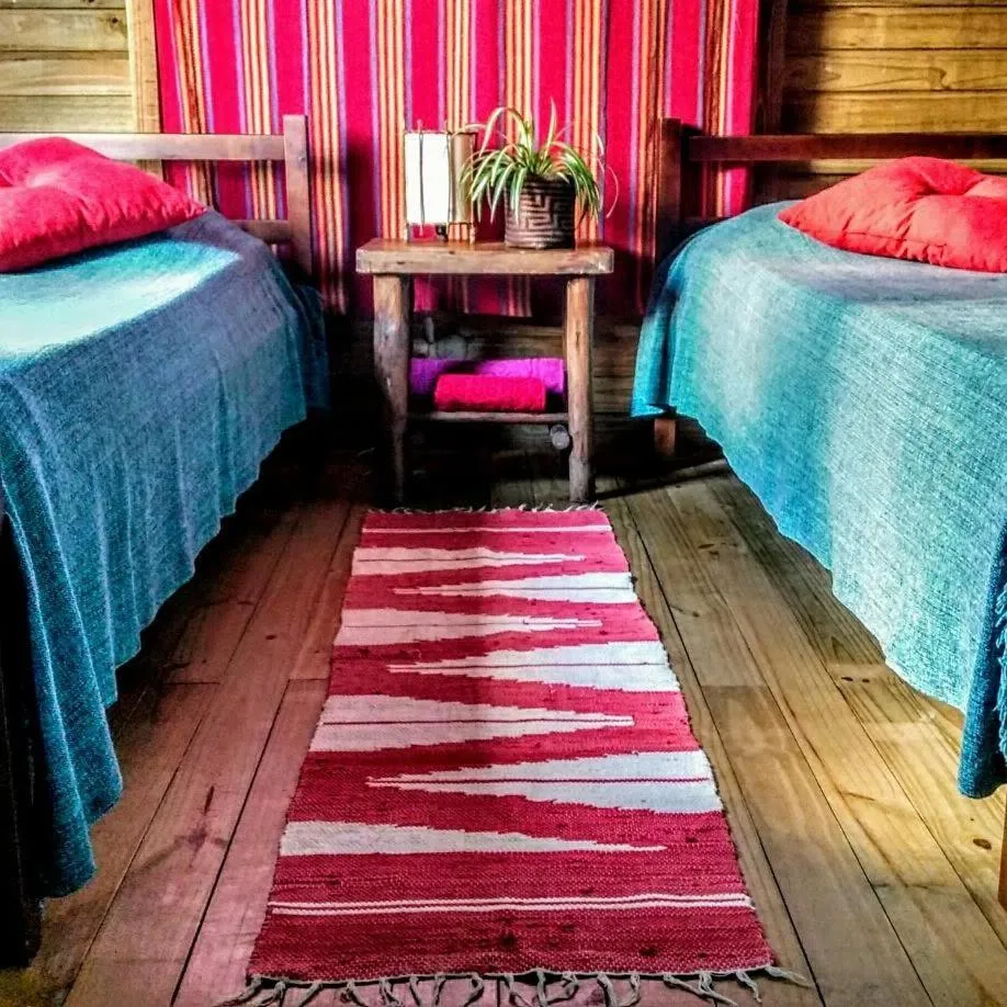 Bedroom, Bed in Villa Josefa - Cabanas completas com piscina e churrasqueira