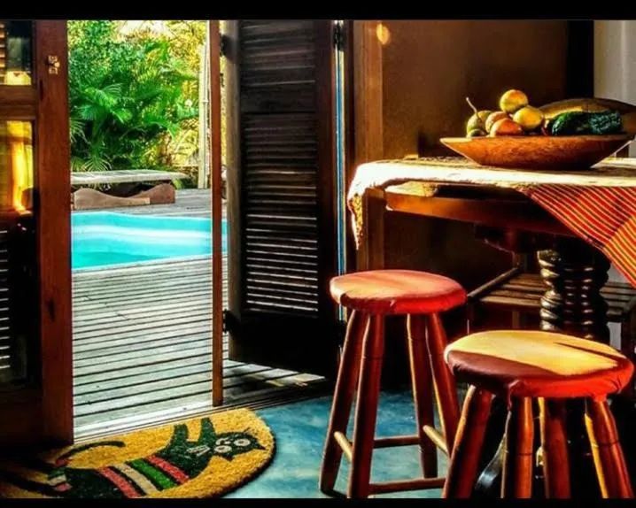 Kitchen or kitchenette in Villa Josefa - Cabanas completas com piscina e churrasqueira