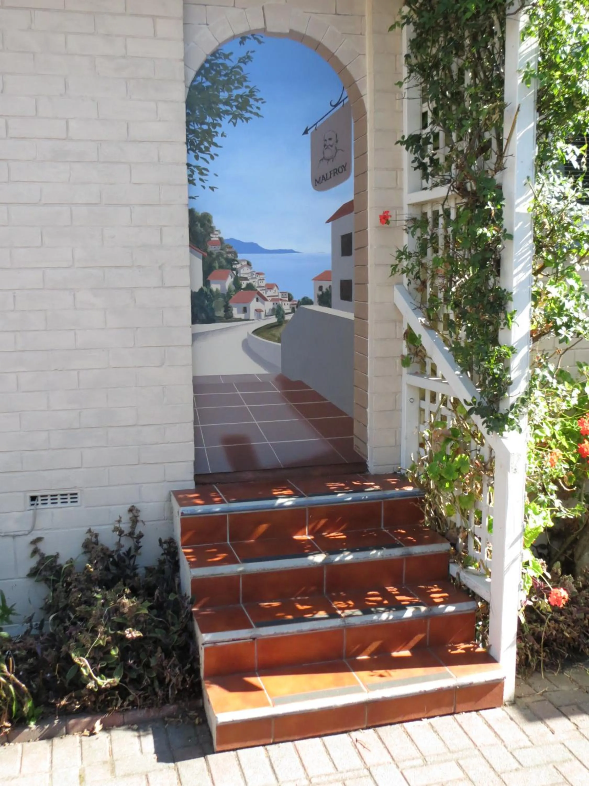 Decorative detail in MALFROY Motor Lodge Rotorua